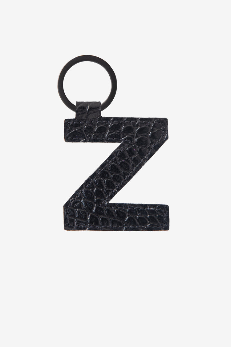 RLH520 - Leather Alphabet Keychain