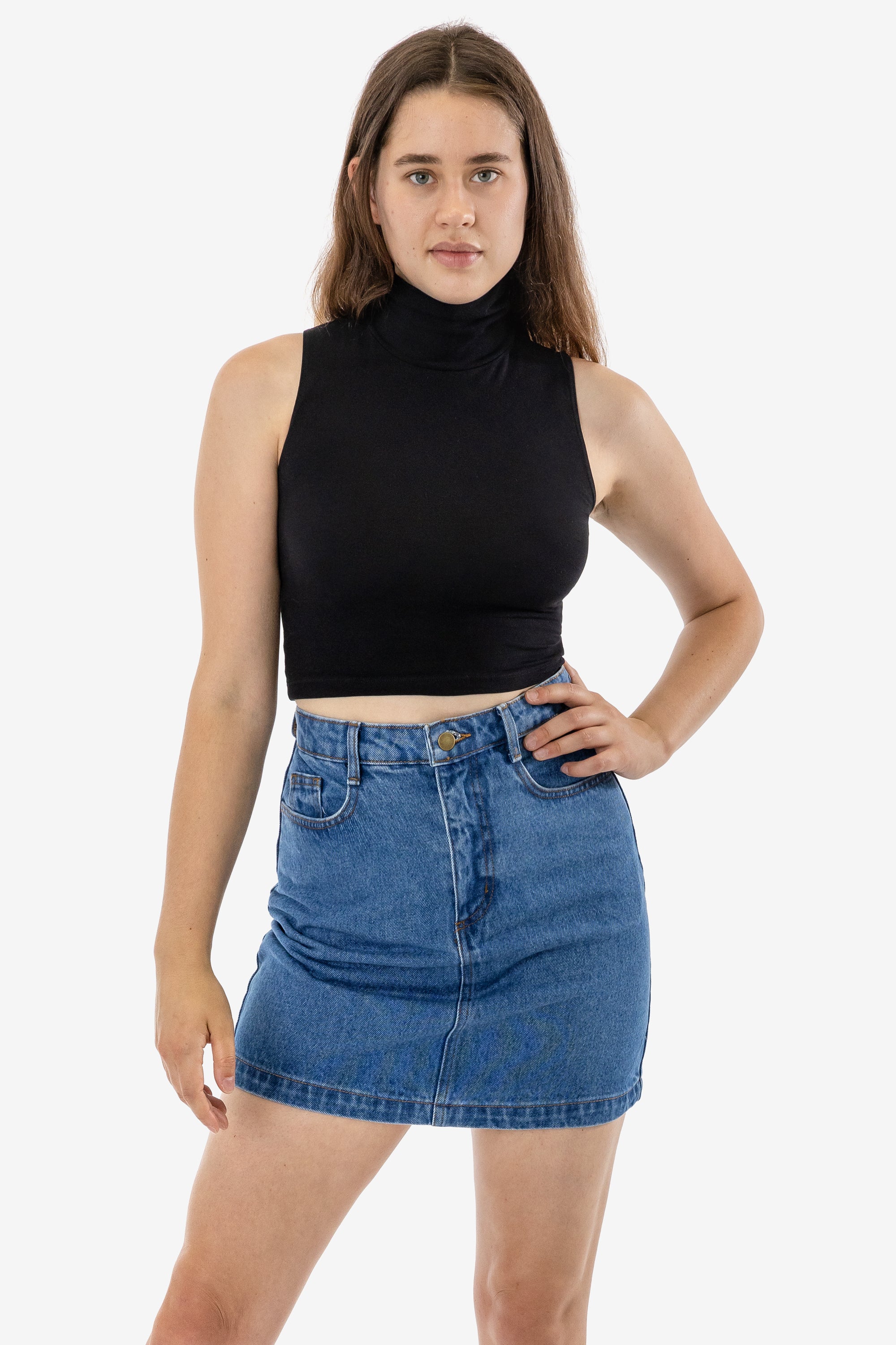 RDNW33 Denim High Waist Pencil Skirt – Los Angeles Apparel