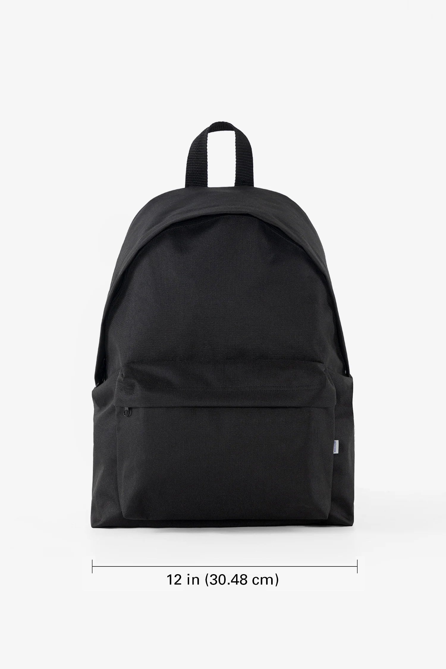 Los Angeles Apparel | Heavy Duty Nylon Backpack for Unisex in Black Los Angeles Apparel | Heavy Duty Nylon Backpack for Unisex in Black