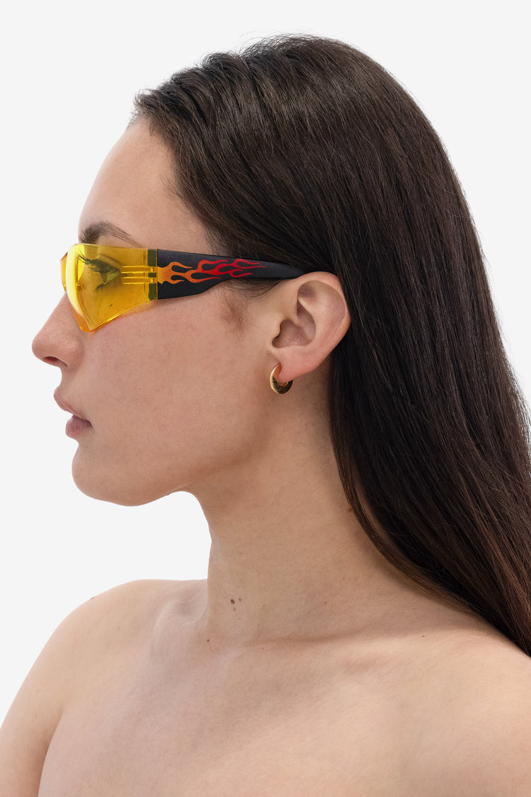 SGVN55 - Drifting Yellow Sunglasses