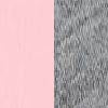 light pink/ heather grey