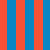 orange/teal stripe
