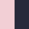 pink/heather blue