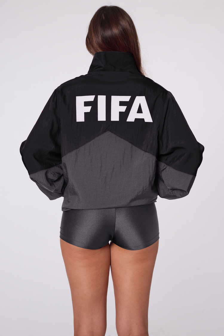 FIFA Zip-Up Windbreaker Black/Grey