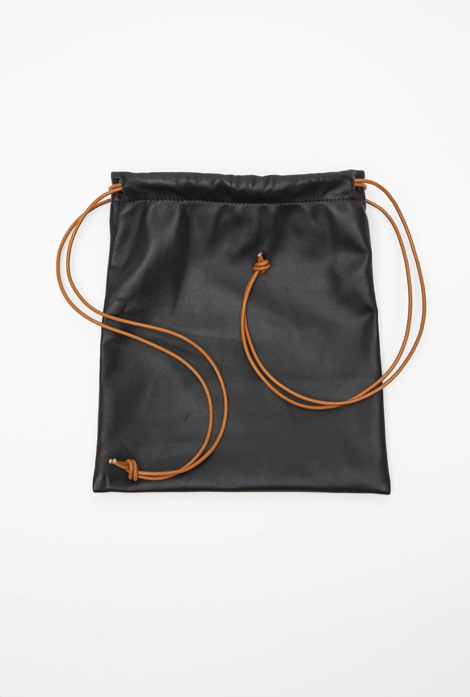LMBLTR001 - Lambskin Drawstring Bag – Los Angeles Apparel