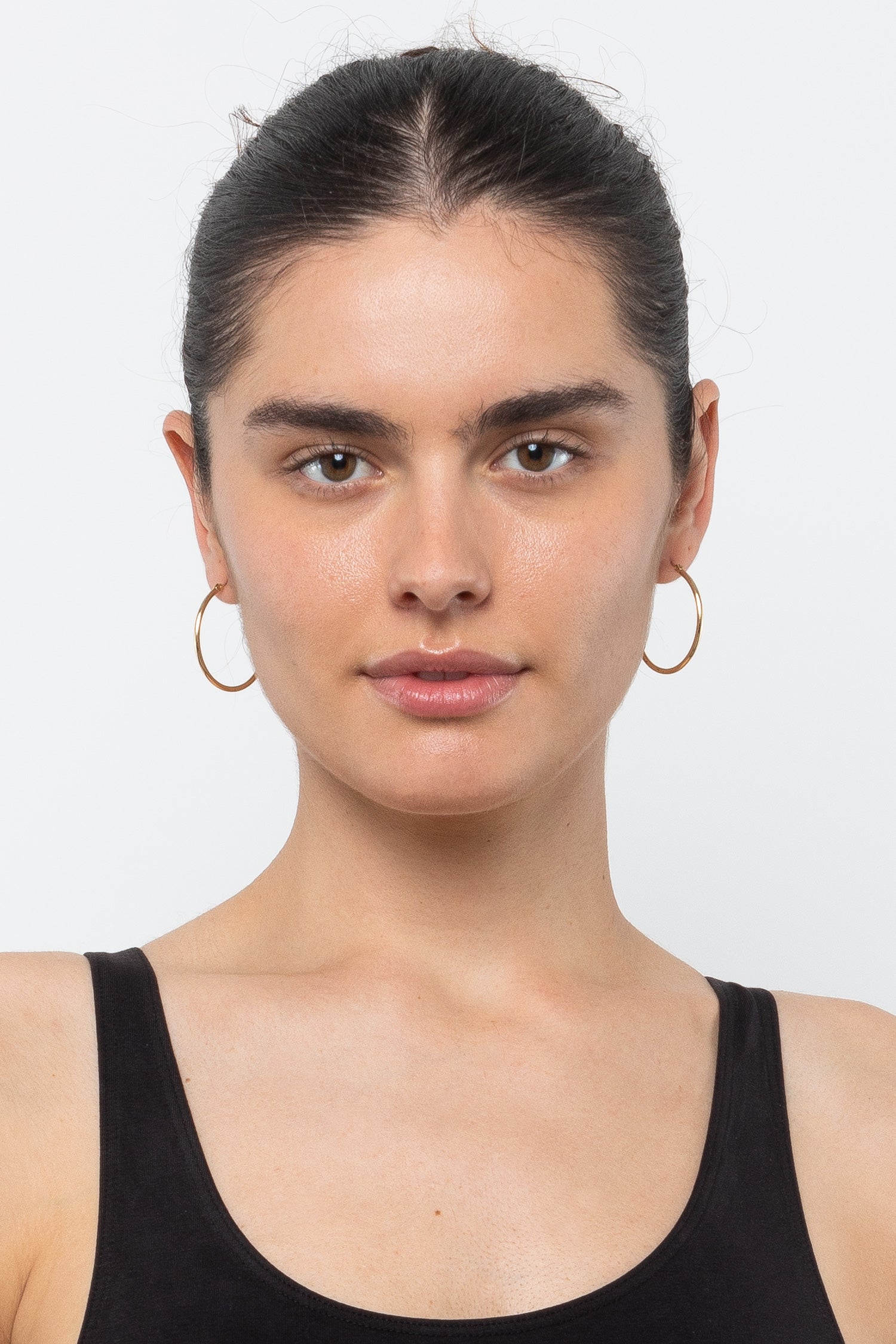 Mini Hoop Earrings (23mm) – The LA LA Collection