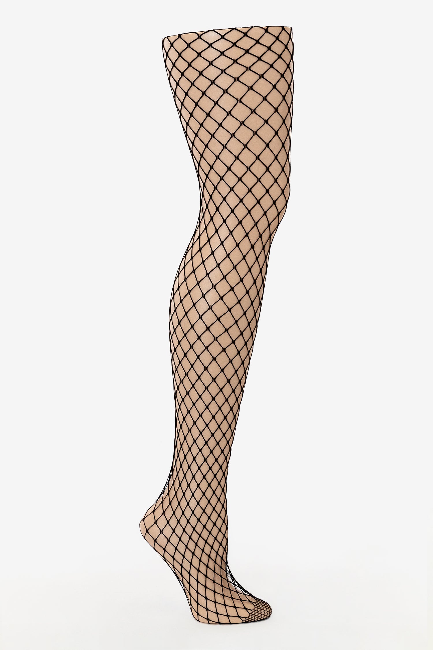 Mesh Appeal White Fishnet Tights
