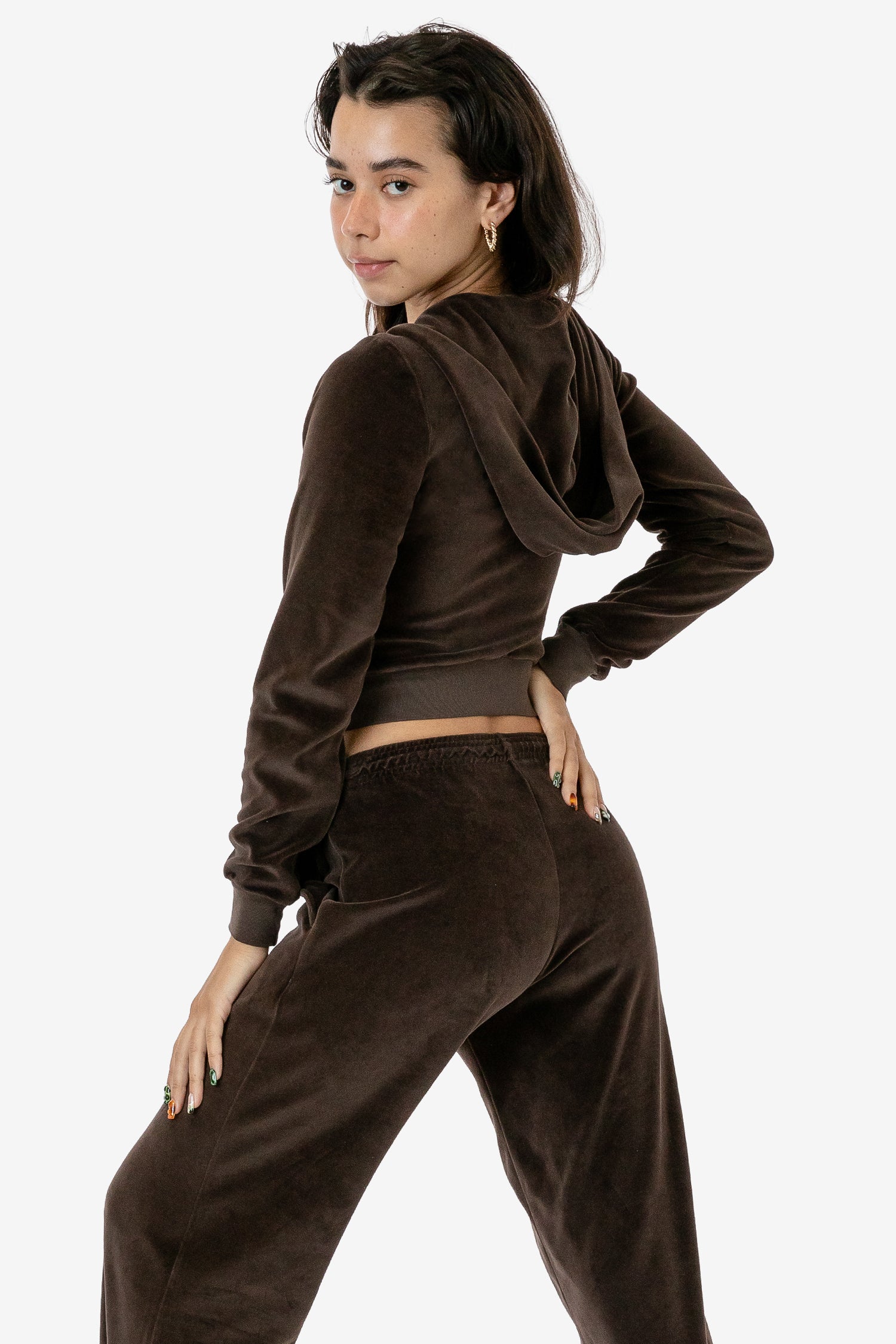 Cassie is 5'8 wearing size XS