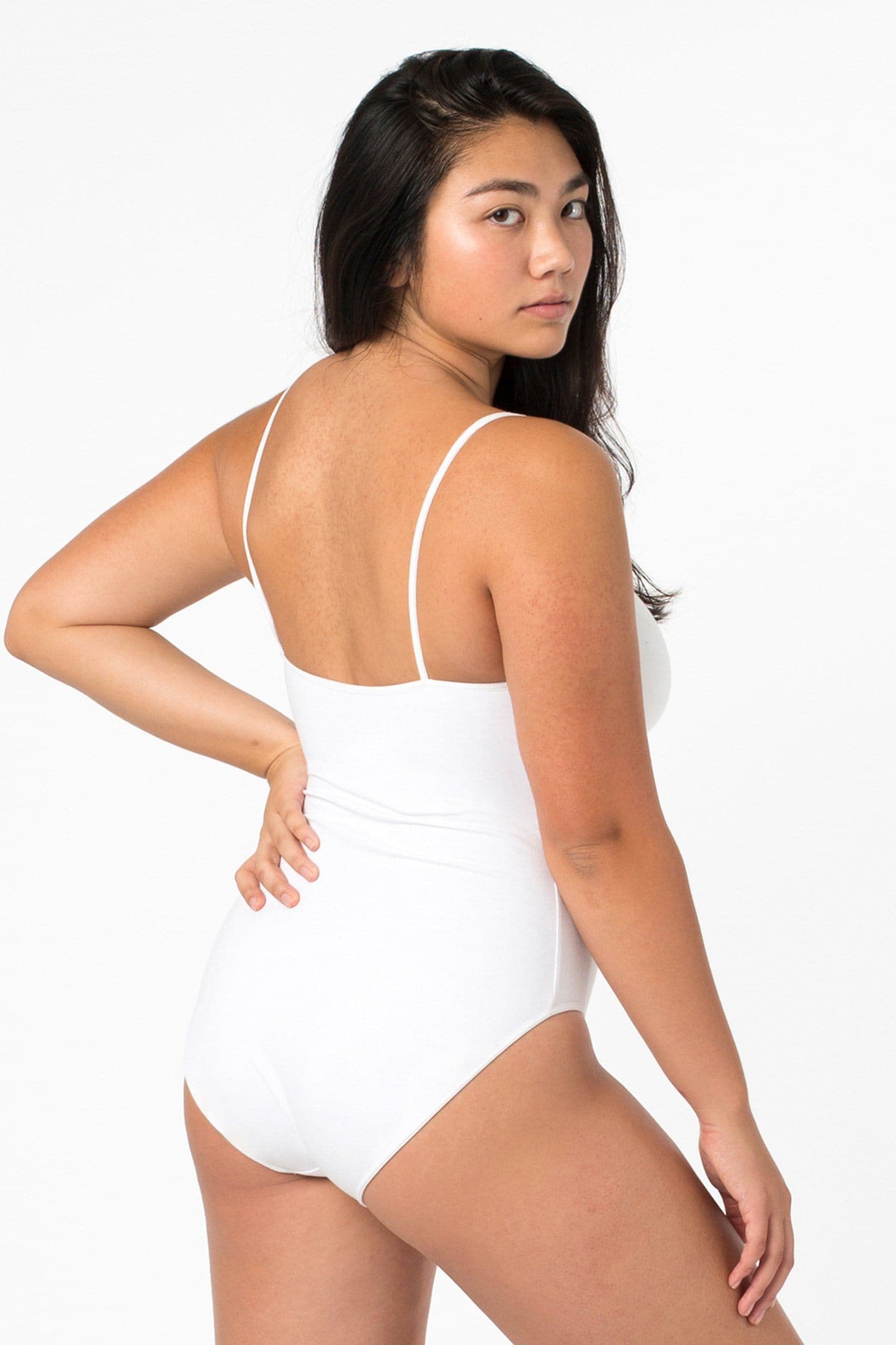Los Angeles Apparel - The Tank Thong Bodysuit. That's Los Angeles