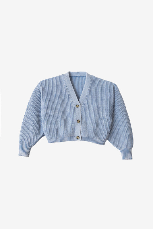 FM35GD - Fisherman Cropped Cardigan