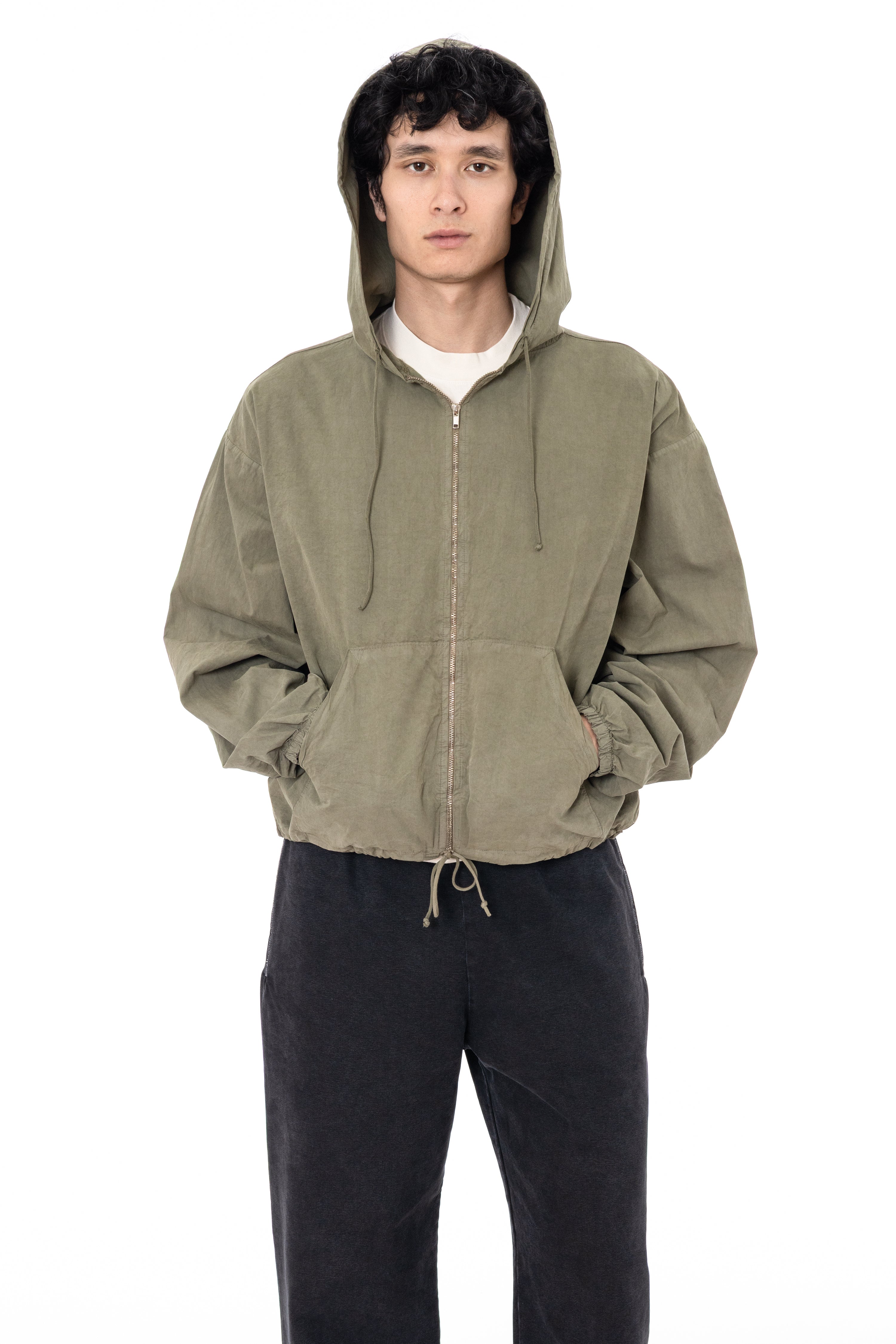 RJC410GD - Cotton Poplin Zip-Up Hooded Jacket – Los Angeles Apparel
