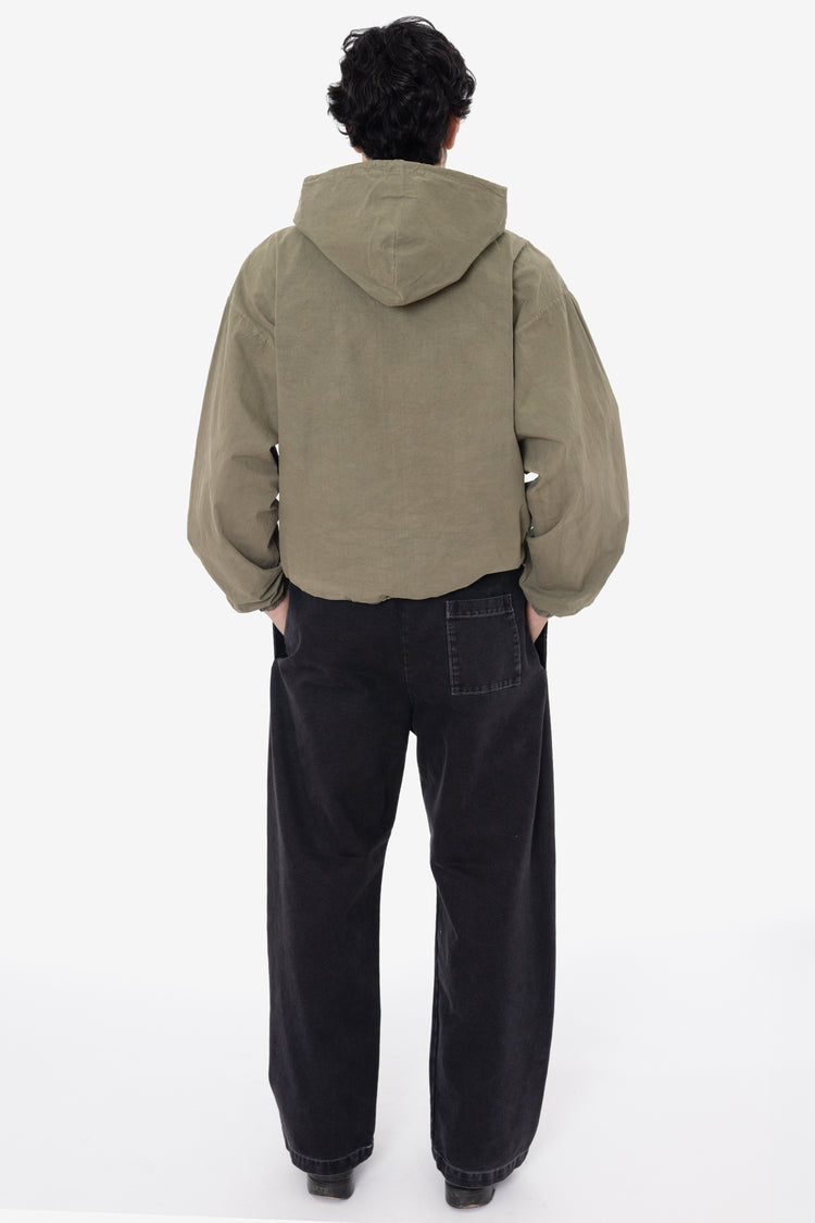 RJC410GD - Cotton Poplin Zip-Up Hooded Jacket