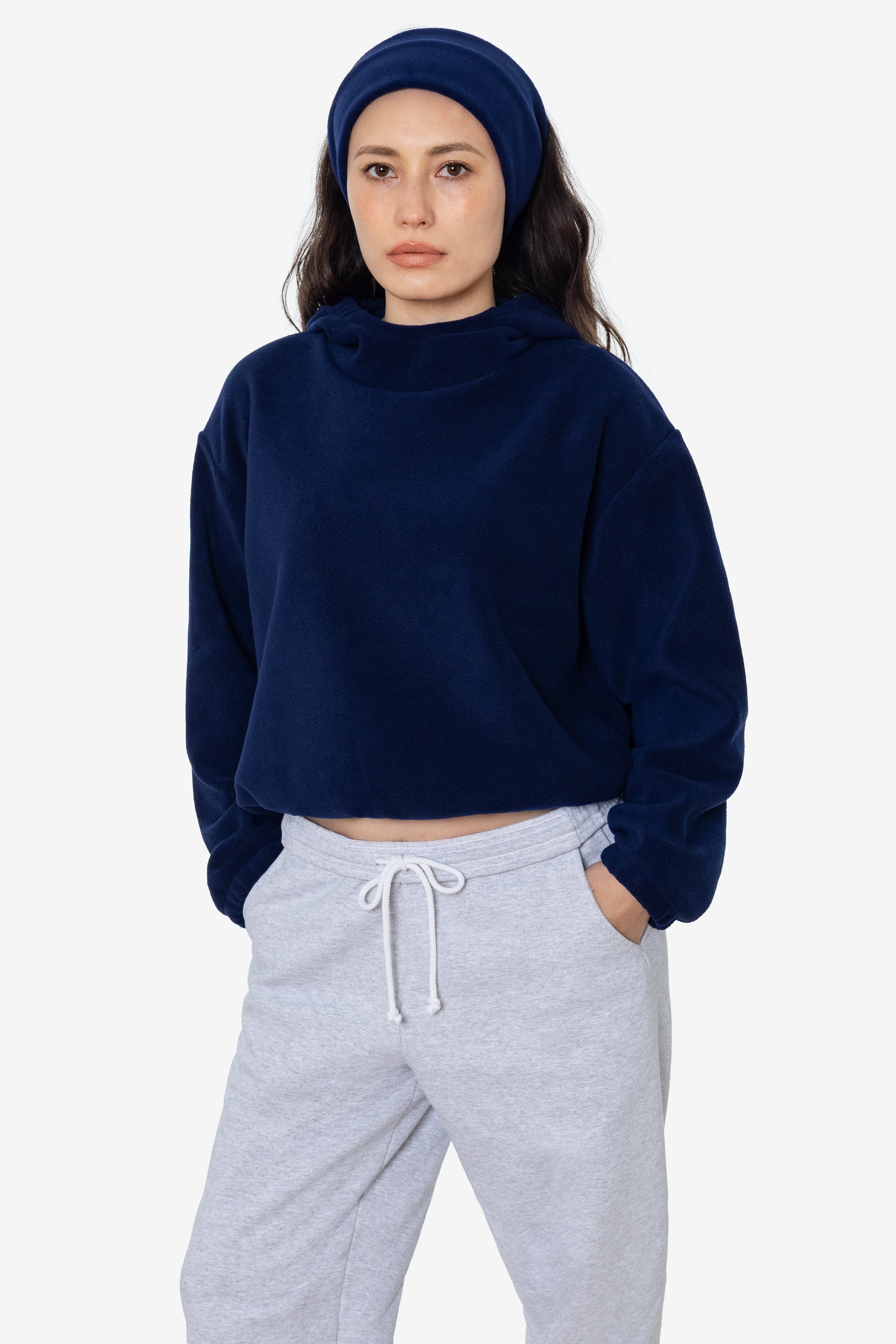 PF409 - Polar Fleece No Pocket Hoodie – Los Angeles Apparel