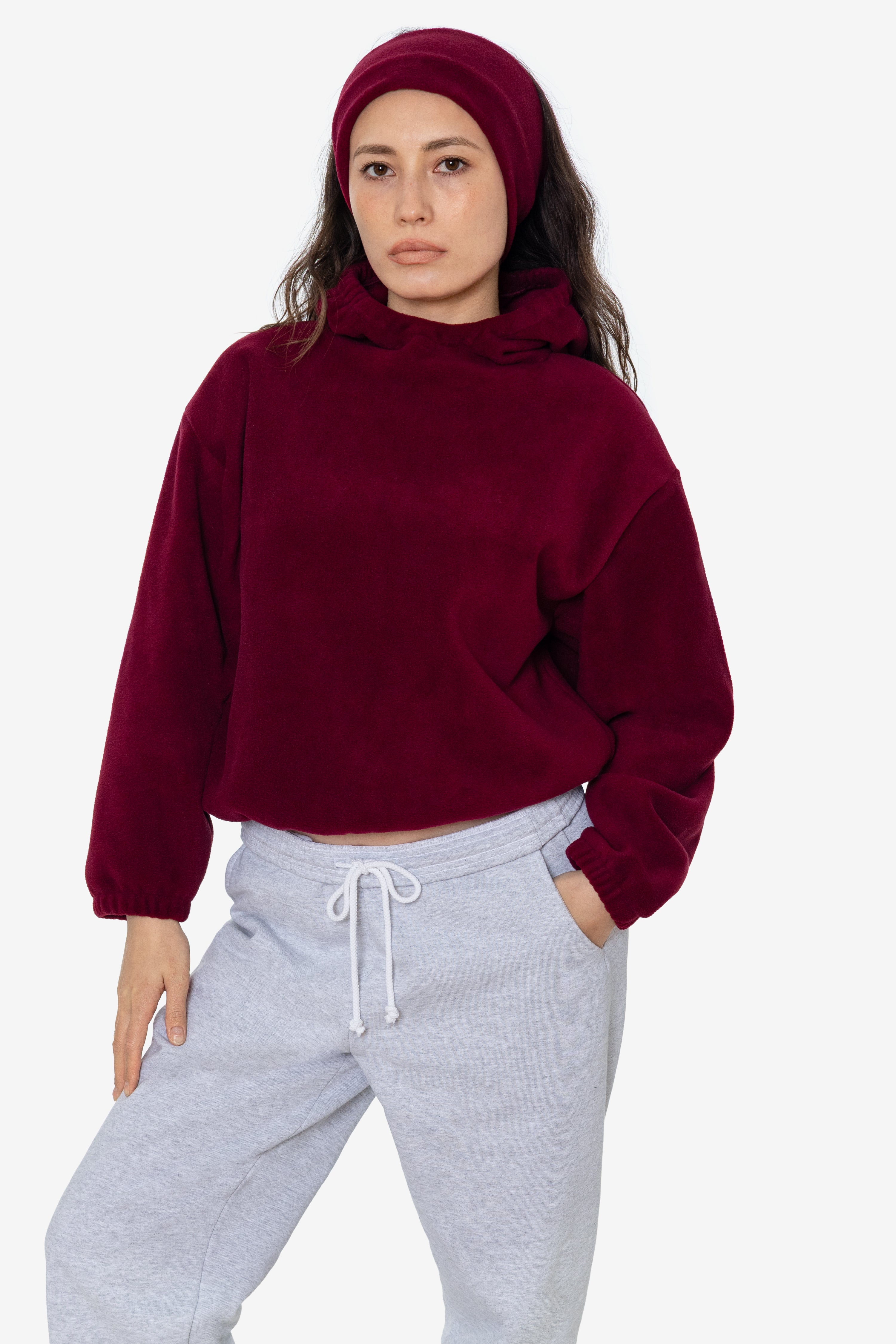 PF409 - Polar Fleece No Pocket Hoodie – Los Angeles Apparel