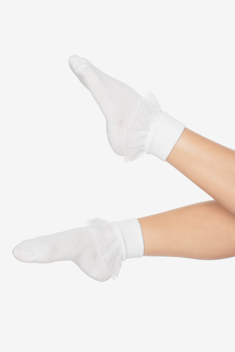 AKLSOCK-L5 - 5-Pack Girly Lace Ankle Sock