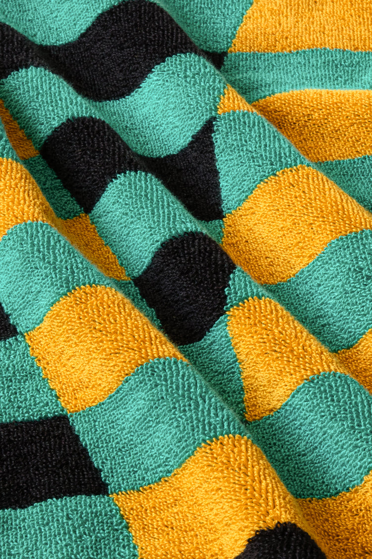 Teal/Black/Yellow SWIM