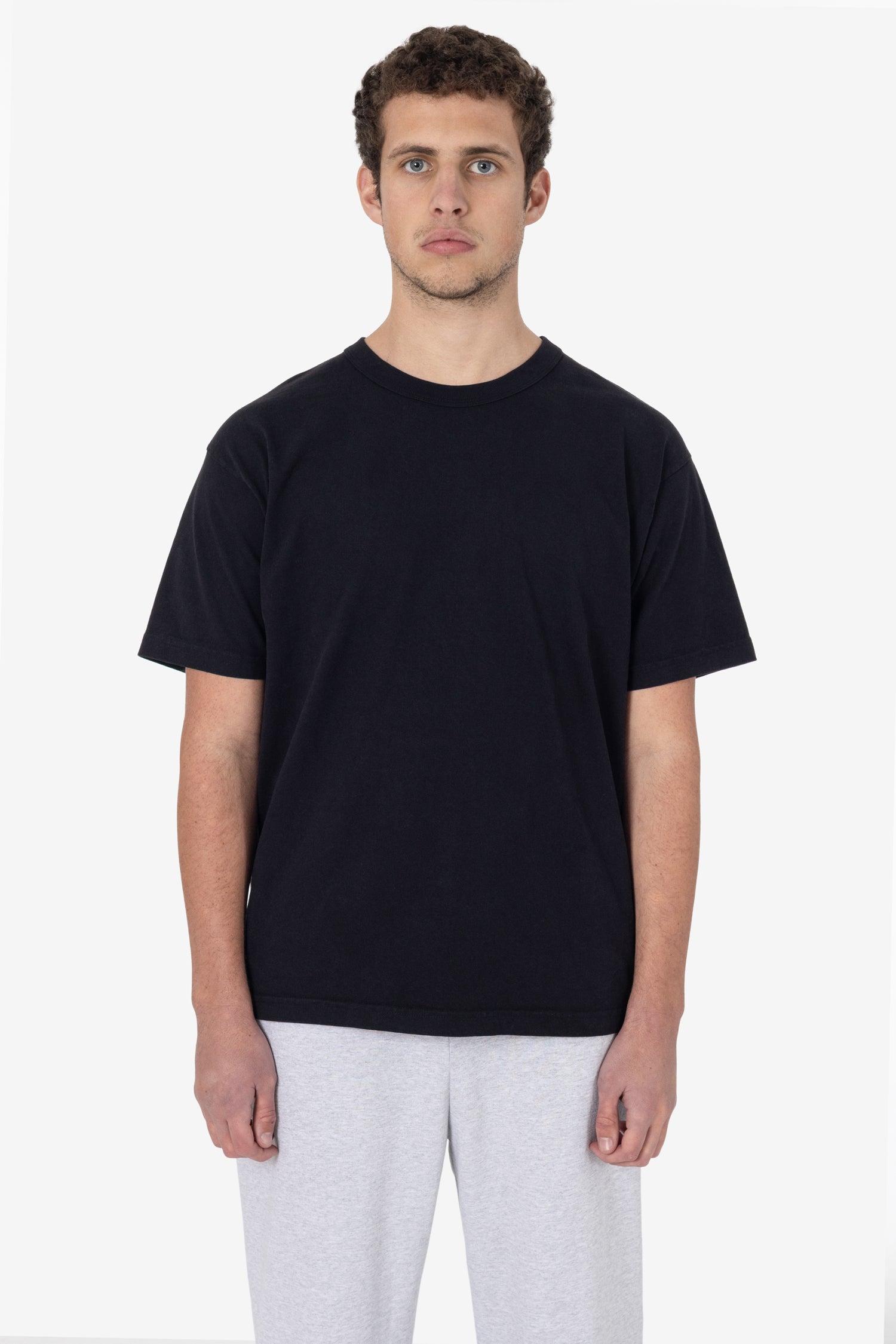 1203GD - Short Sleeve Binding Garment Dye T-Shirt