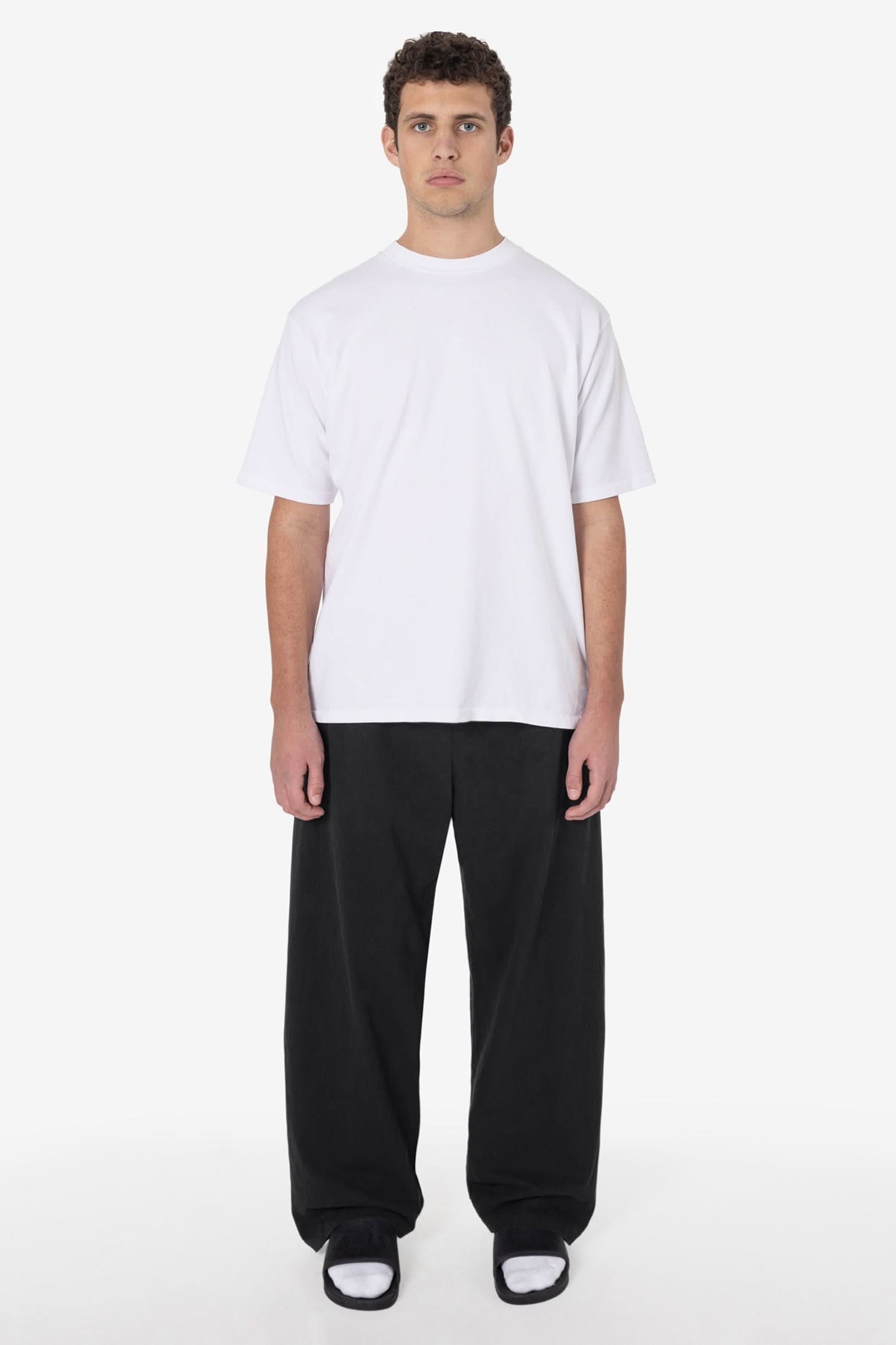 1205WGD - Men's Heavy Jersey Wide Garment Dyed Casual Pant