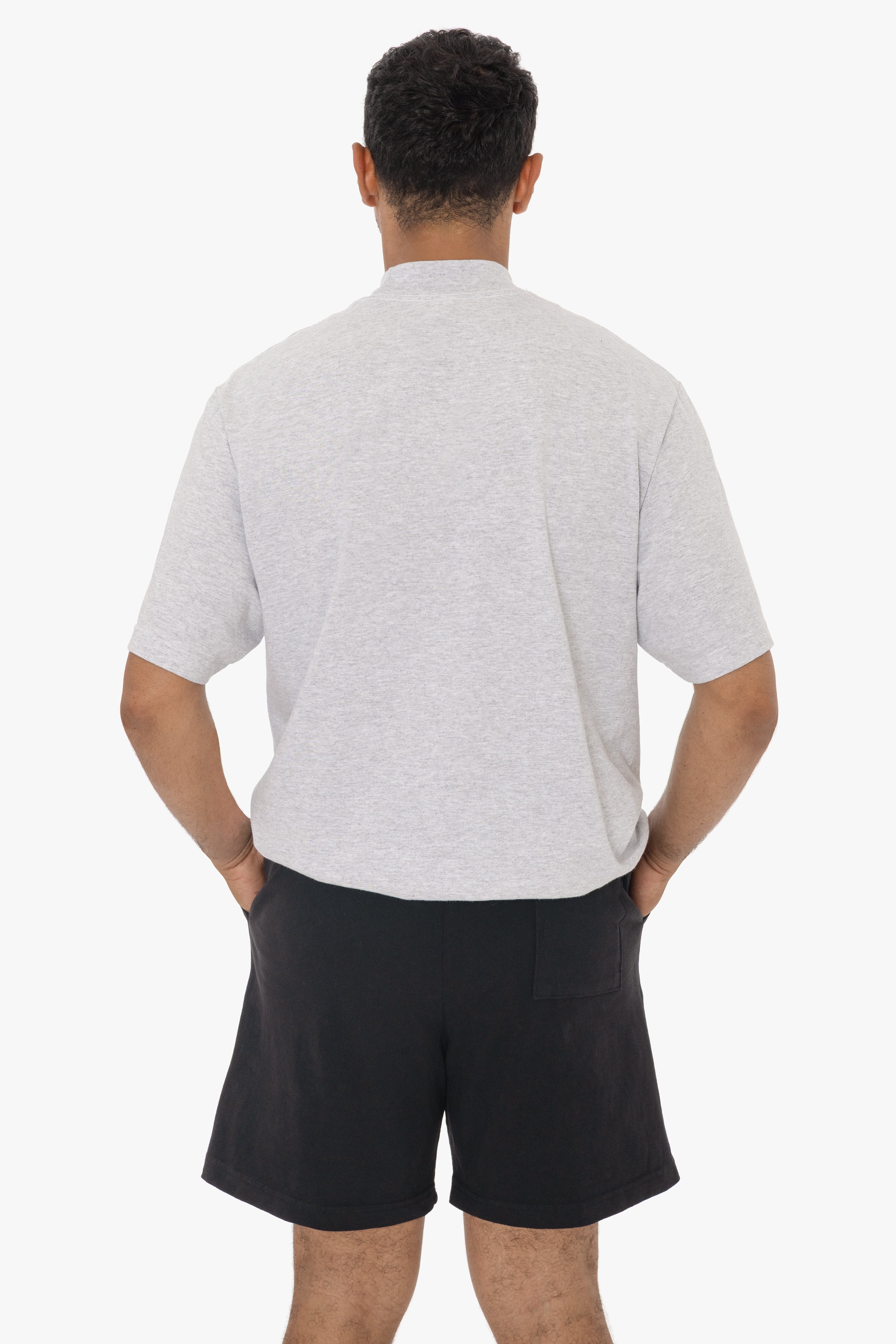 1241GD - Mid-Length Heavy Jersey Shorts – Los Angeles Apparel