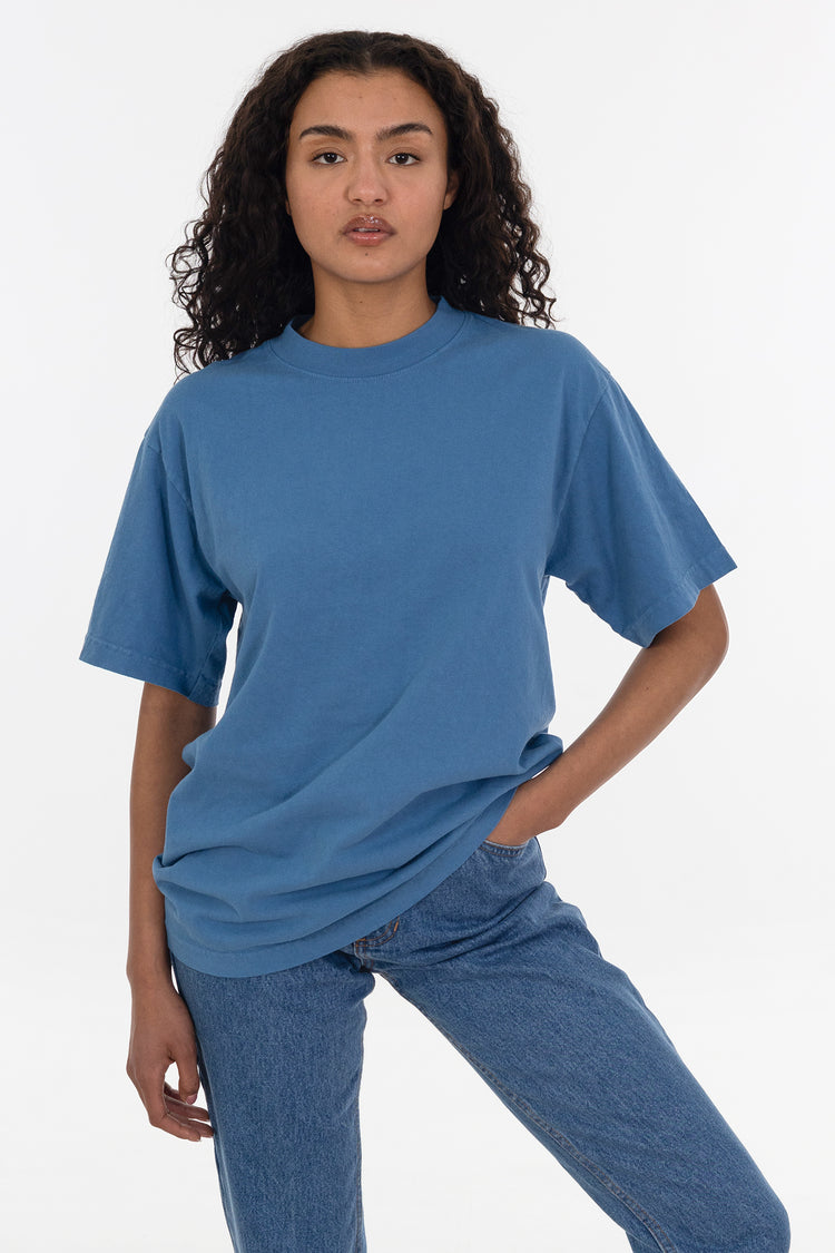 The 1801 - 6.5oz Garment Dye Crew Neck T-Shirt (Mineral Wash)