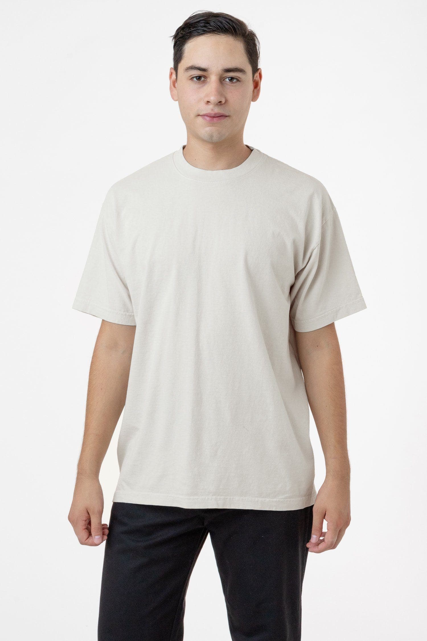 The 1801 - 6.5oz Garment Dye Crew Neck T-Shirt (Colors 3 of 3) – Los  Angeles Apparel