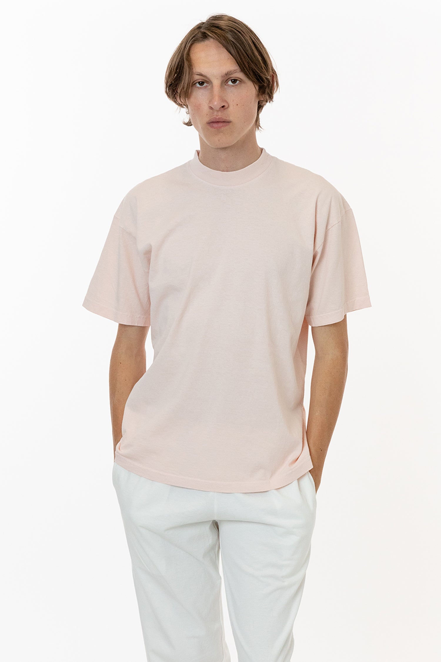 The 1801 - 6.5oz Garment Dye Crew Neck T-Shirt (Colors 3 of 3) – Los  Angeles Apparel