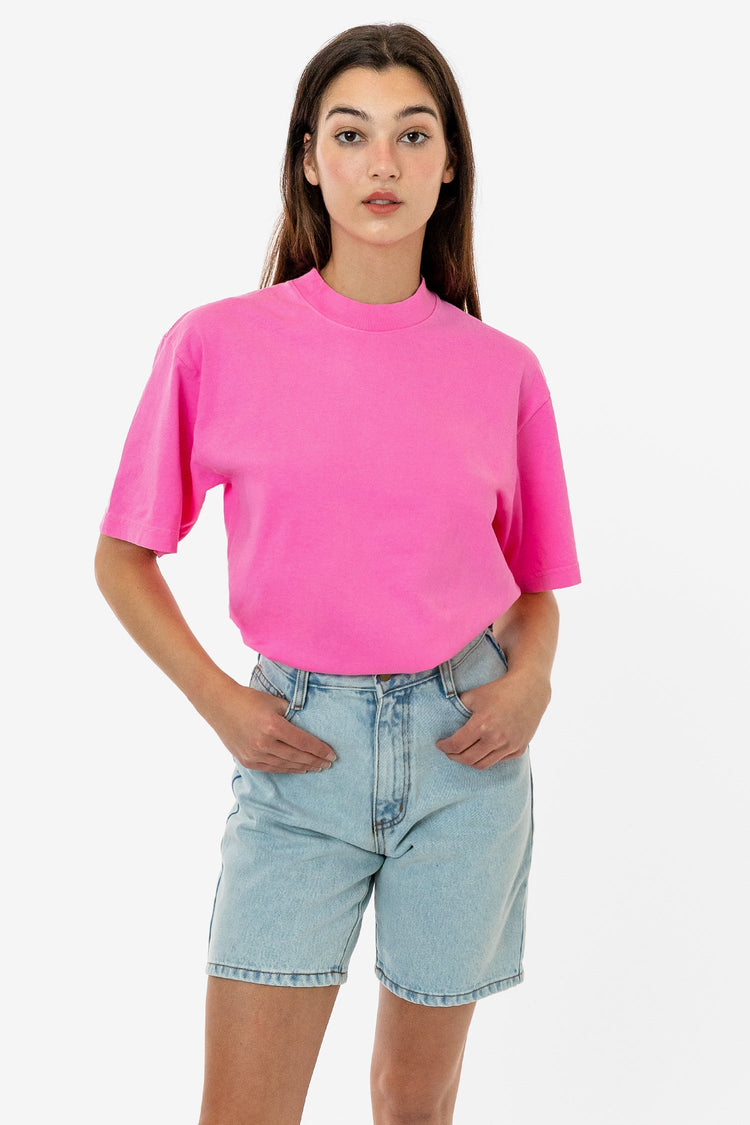 The 1801 - 6.5oz Garment Dye Crew Neck T-Shirt (Neon)