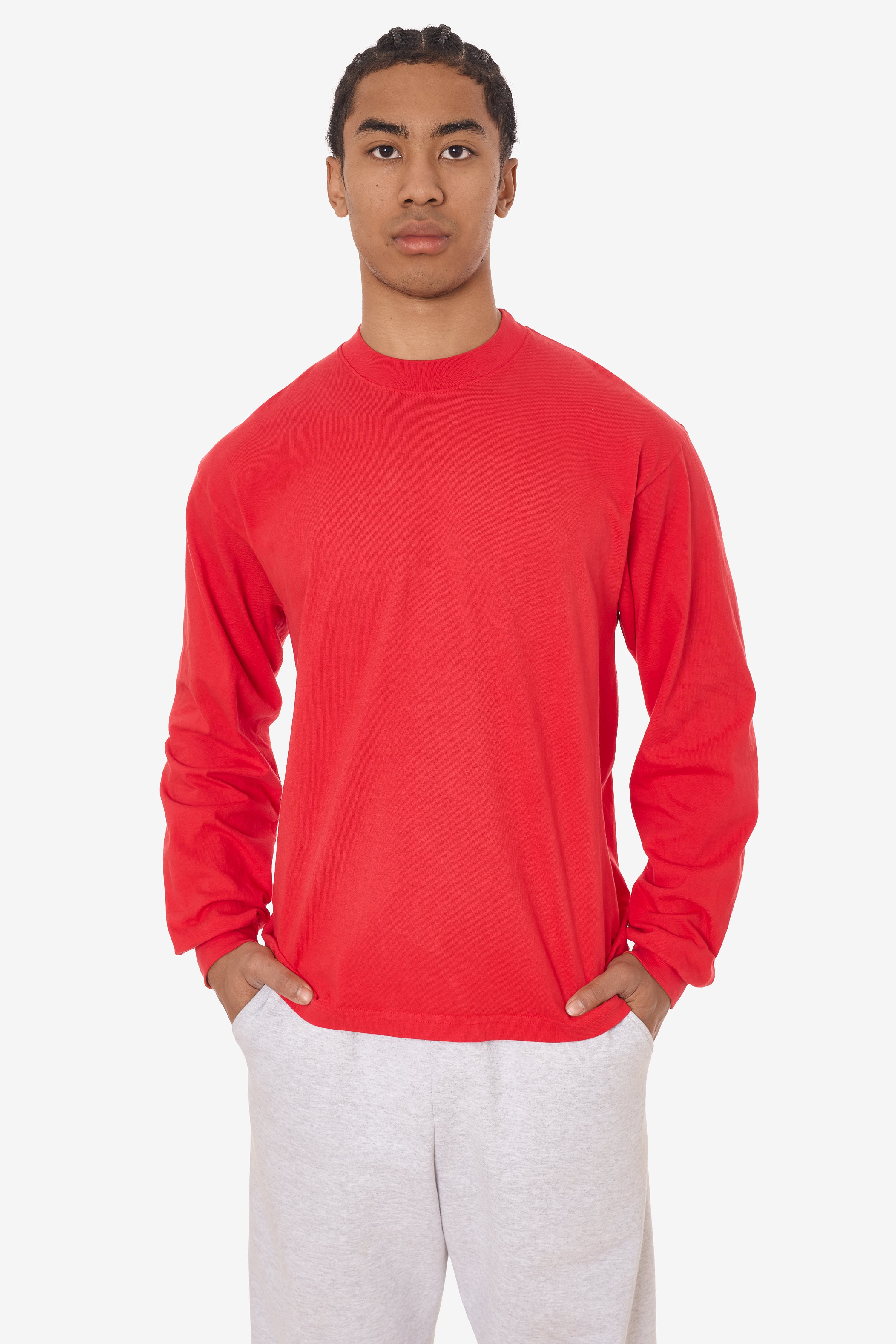 トップス papier 1807GD - 6.5oz Long Sleeve Garment Dye Crew Neck T-Shirt – Los