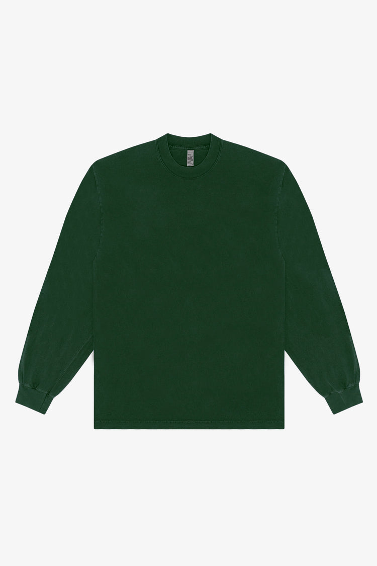 1807GD - 6.5oz Long Sleeve Garment Dye Crew Neck T-Shirt (Extra Colors)