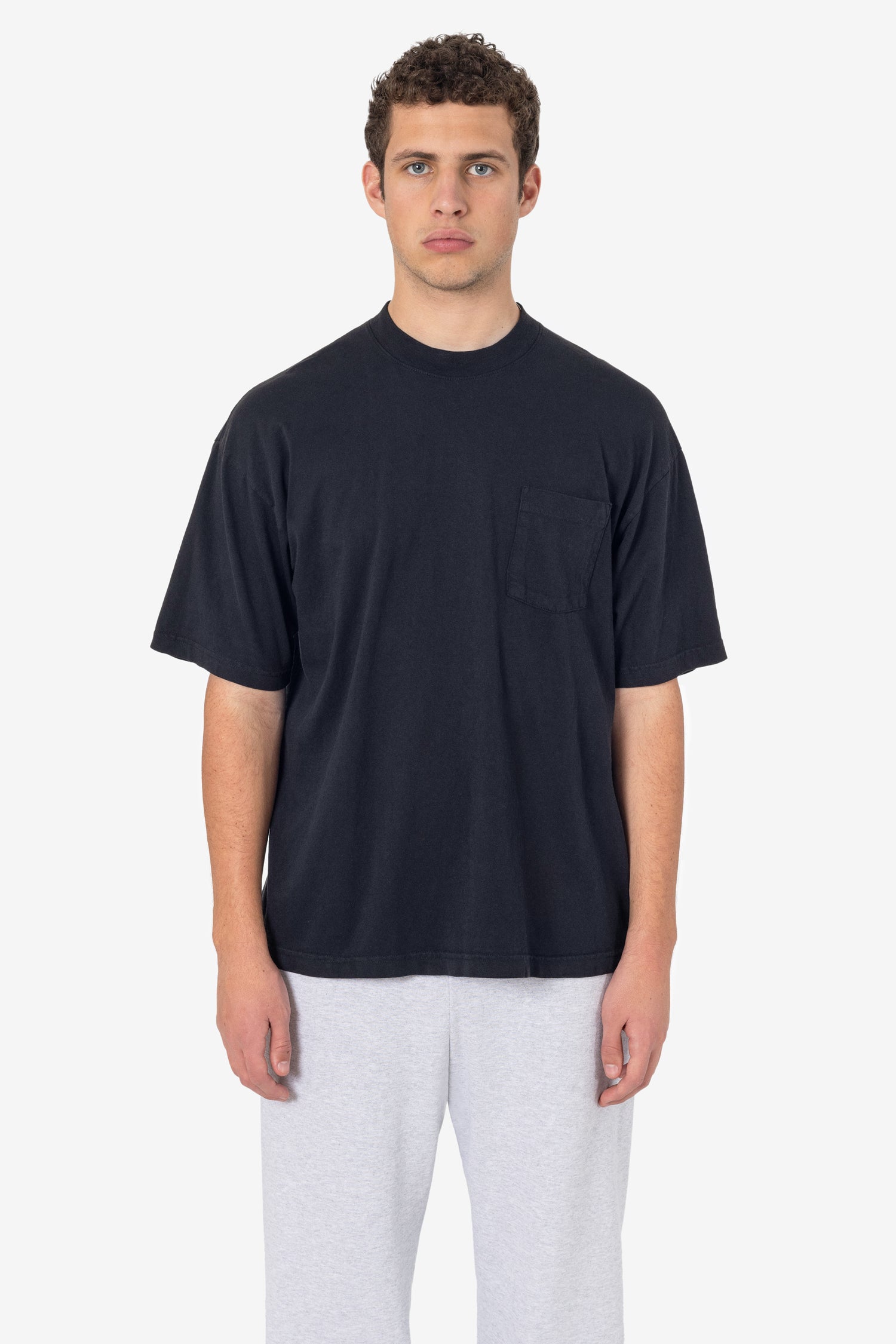 1809GD - Short Sleeve Garment Dye Pocket T-Shirt – Los Angeles Apparel