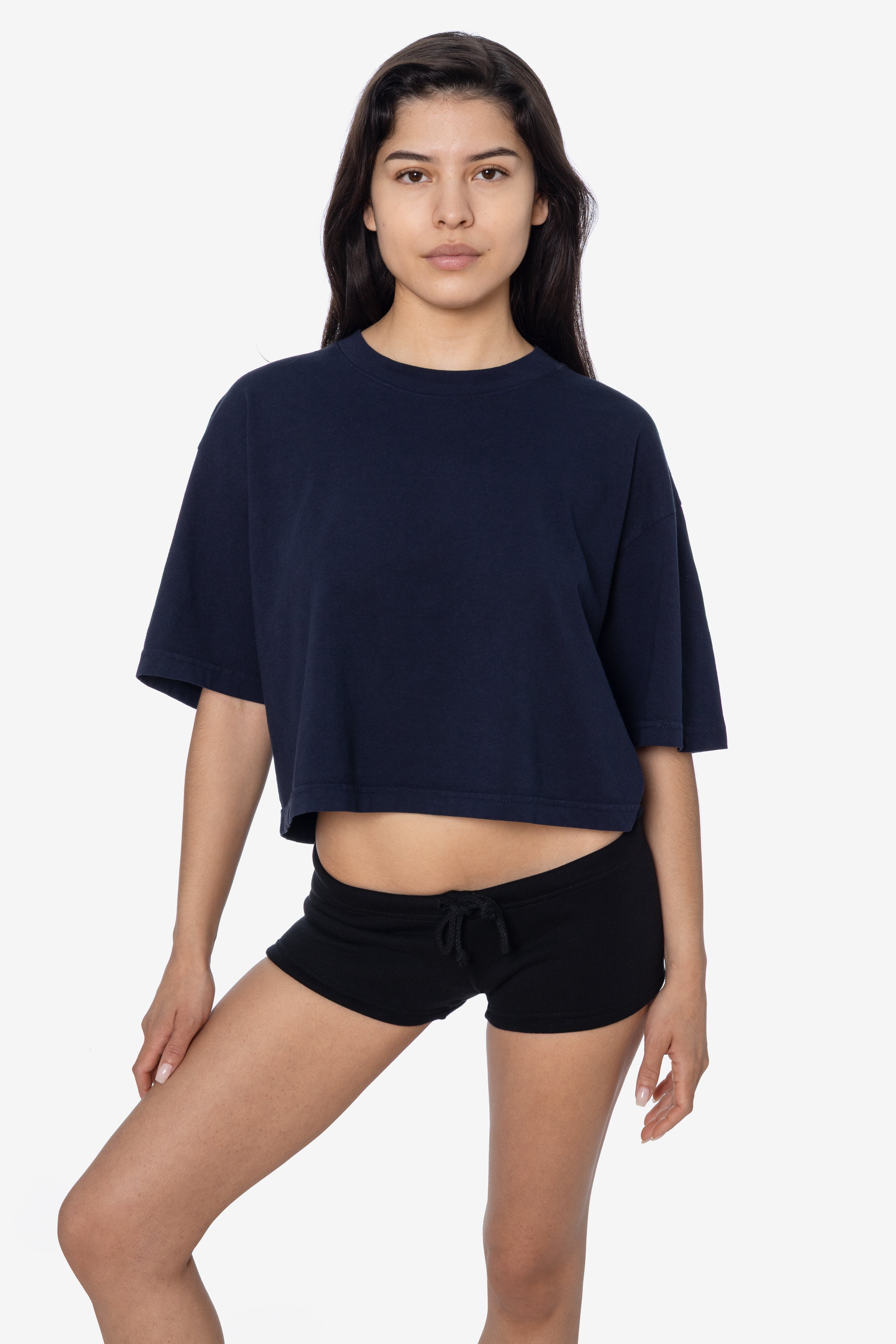 メゾンドルチェ　フィオーレトップス 1820GD - Oversized Crop Tee – Los Angeles Apparel