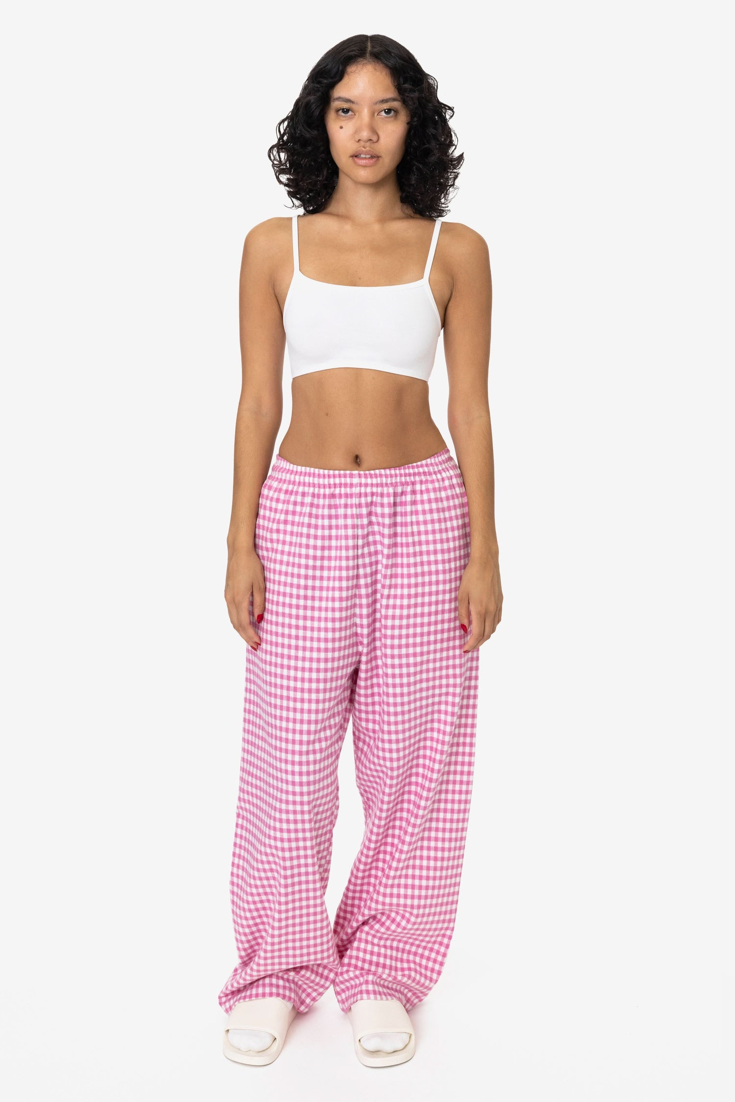 Pink/White Plaid