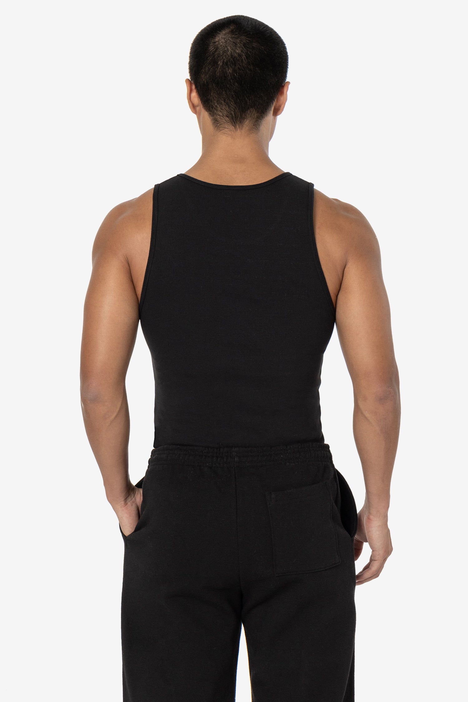 34008gd 2x1 Cotton Spandex Rib Tank Los Angeles Apparel