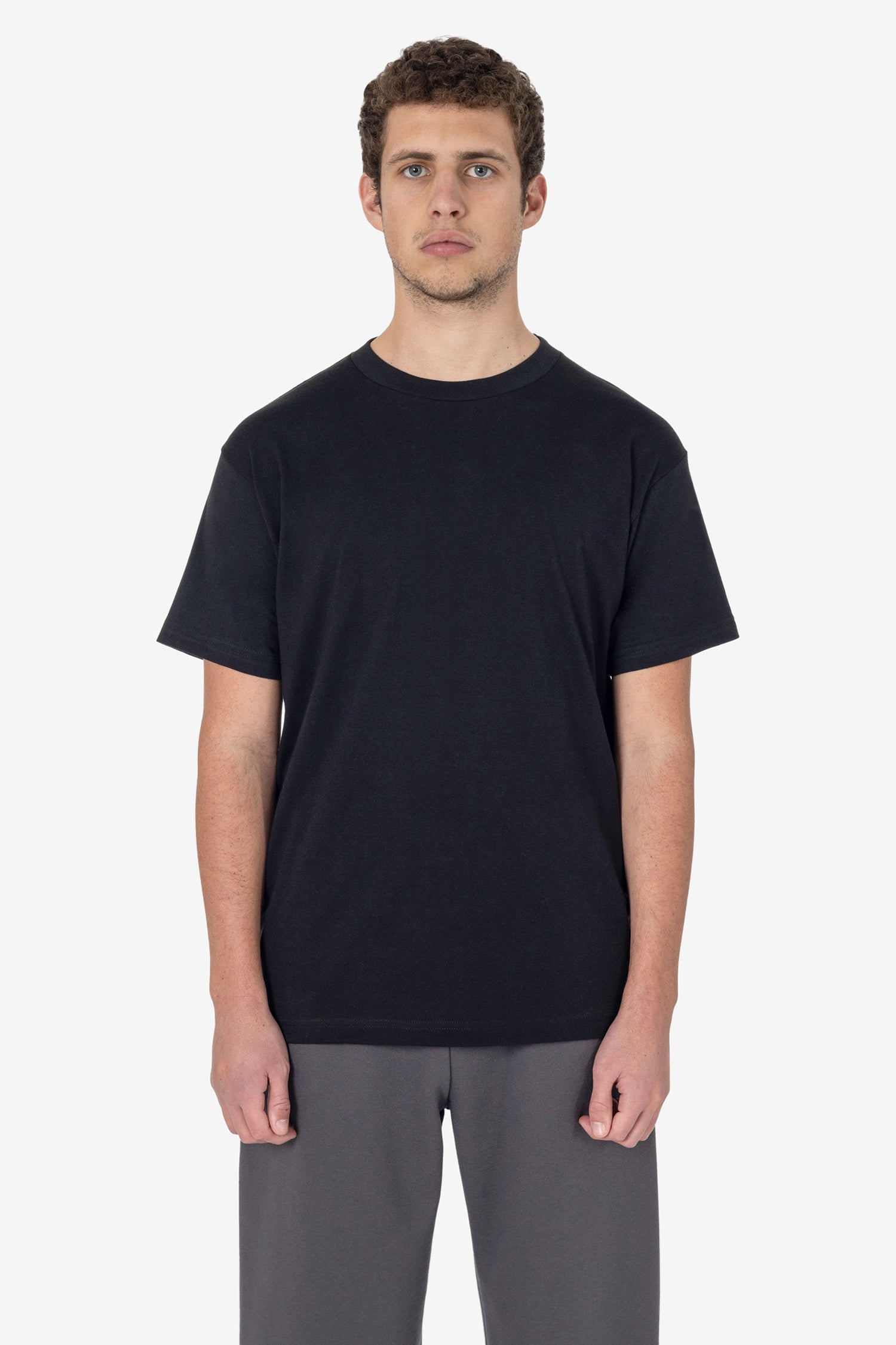 2017 - 6.0oz Crew Neck Heavy Combed Cotton T-Shirt – Los Angeles