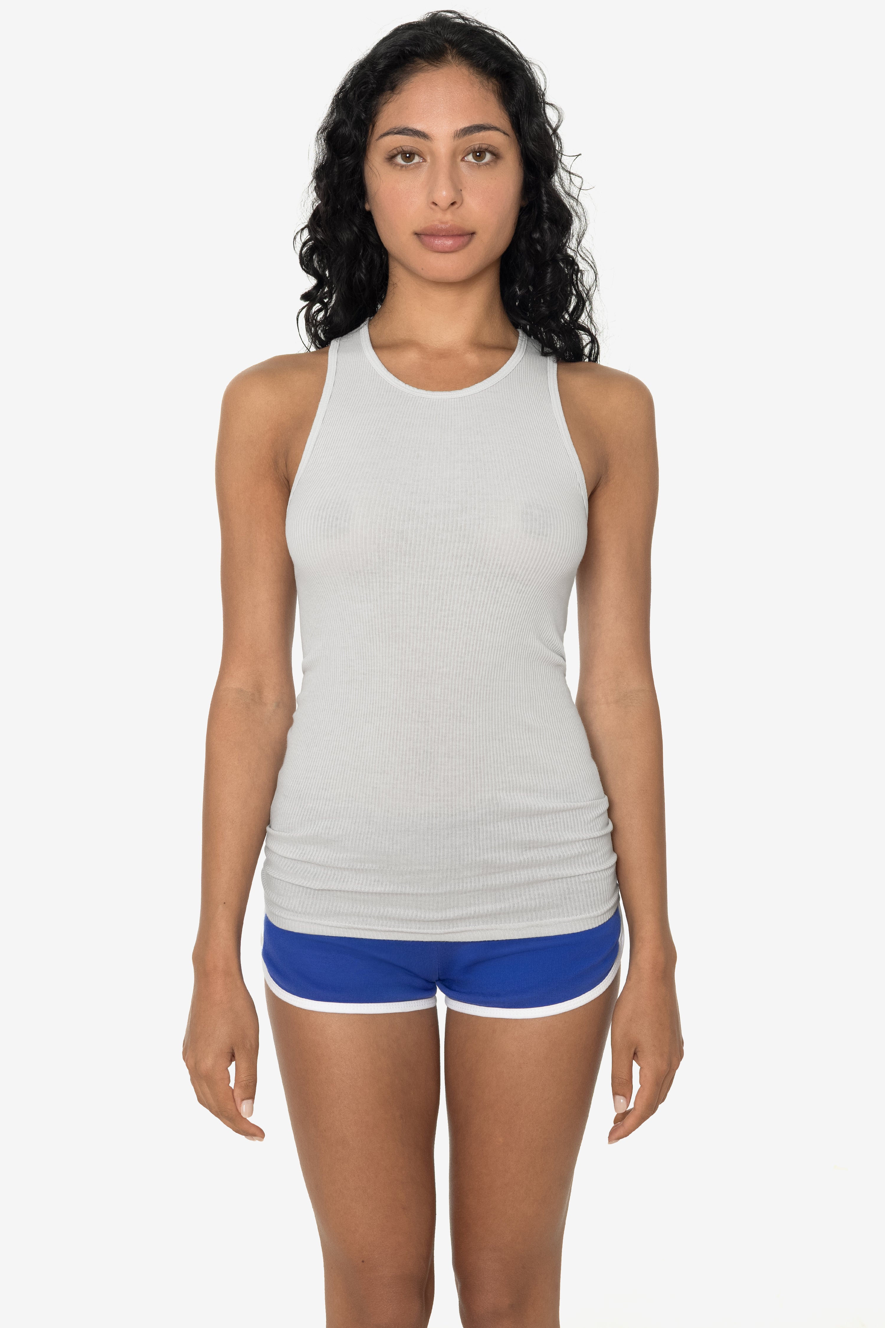 21X408GD - 2x1 Cotton Rib Tank – Los Angeles Apparel