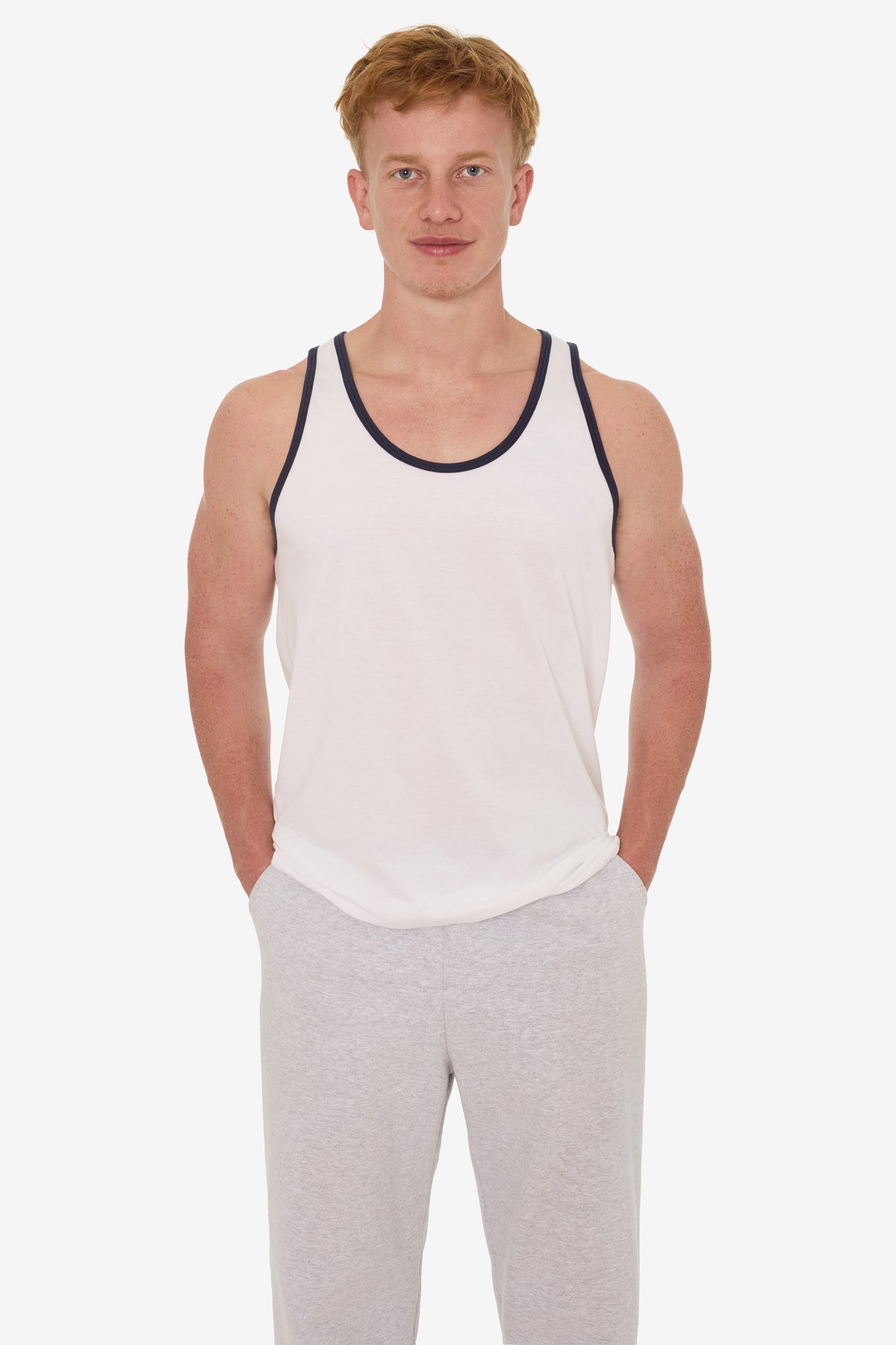 White/Navy [male]