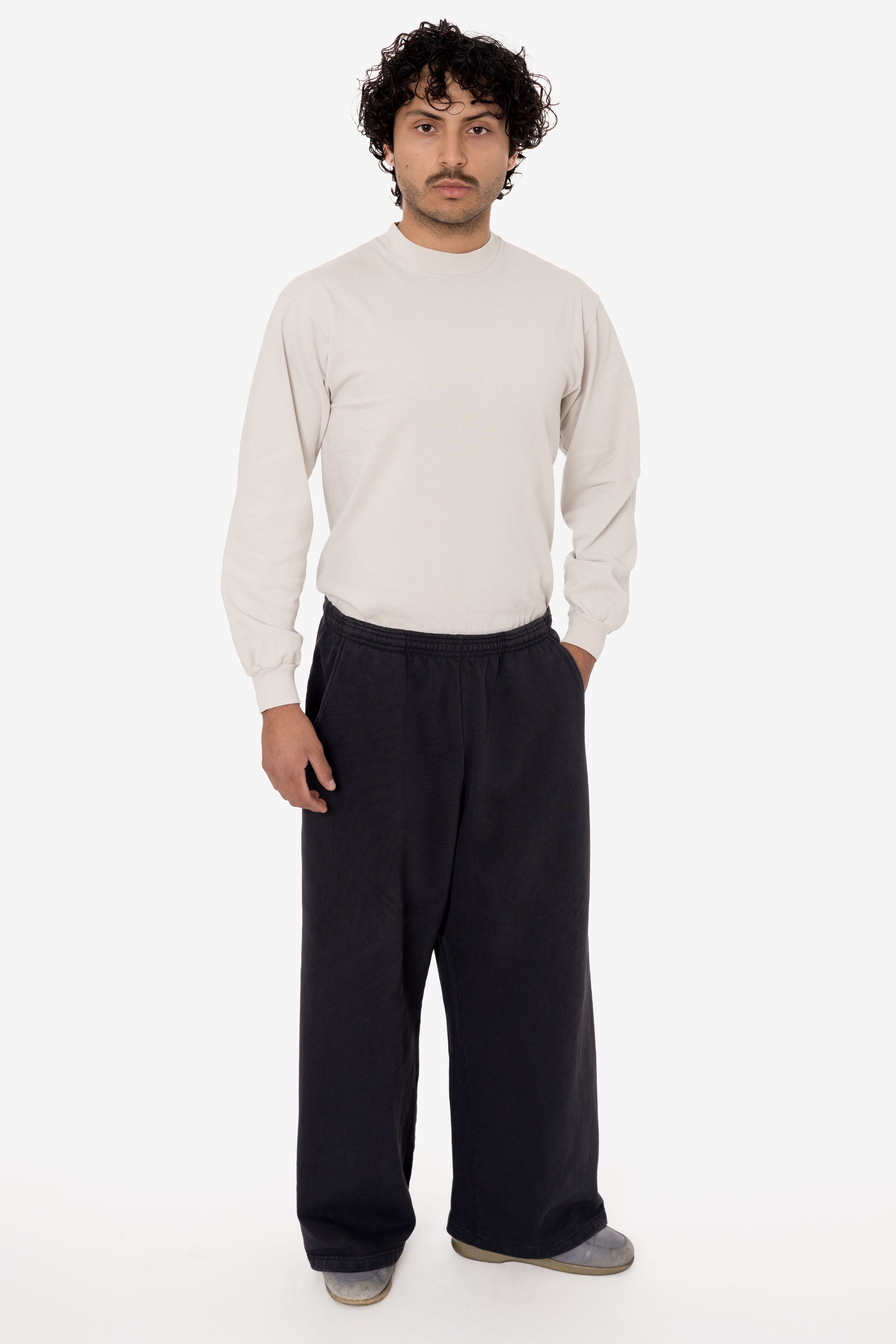 HF45GD - Heavy Fleece Extra Wide Mens Sweatpants – Los Angeles Apparel