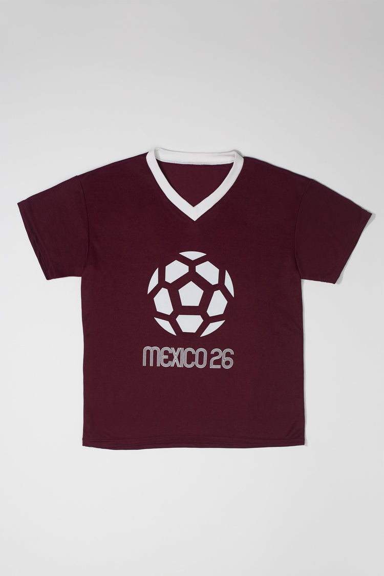 Mexico 2026 World Cup Los Angeles Host City V-Neck Soccer Jersey