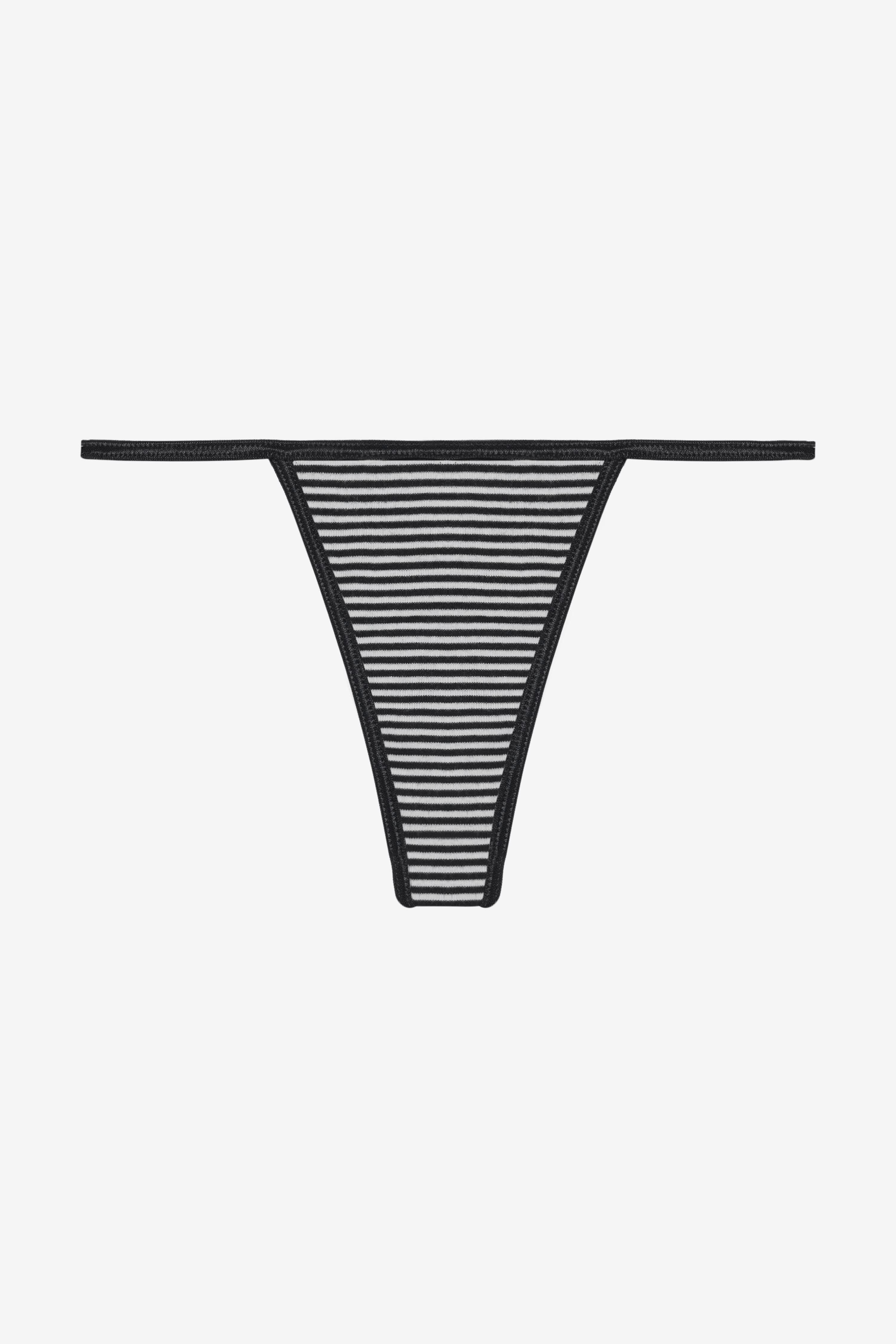43013 - Baby Rib Thong – Los Angeles Apparel