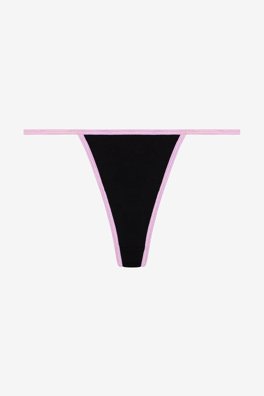 black/baby pink