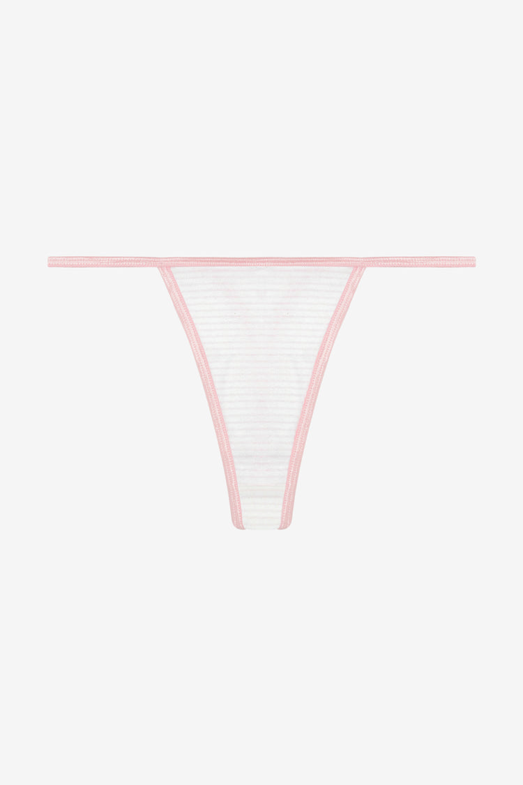 white/light pink stripe