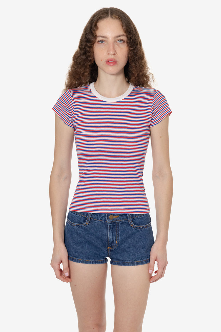 Red/Royal/White Candy Stripe/White