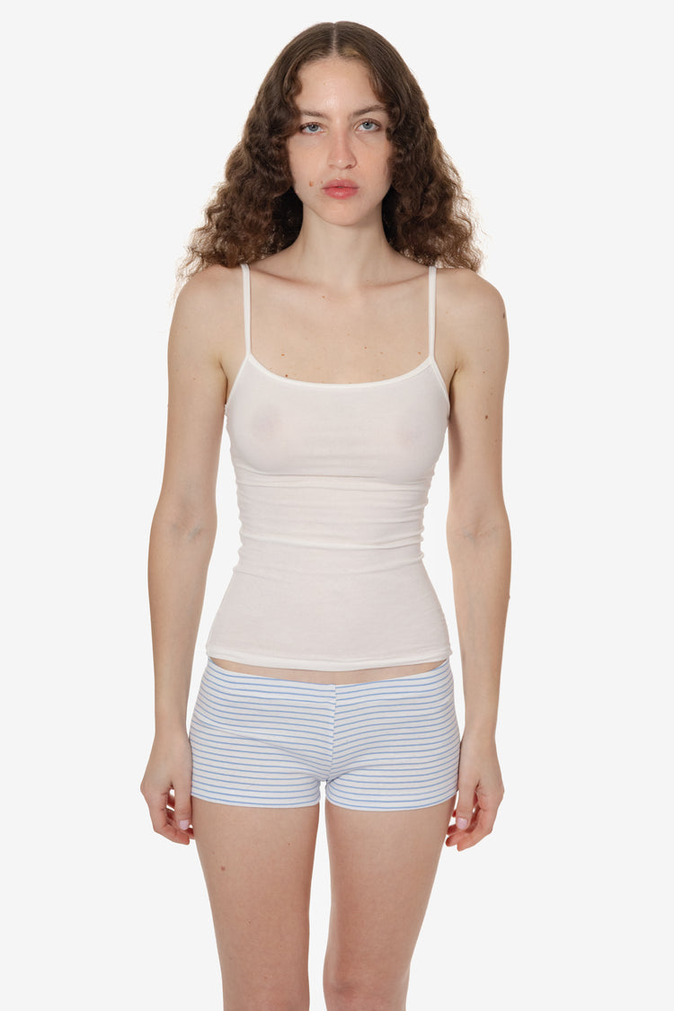 white/light blue pencilstripe