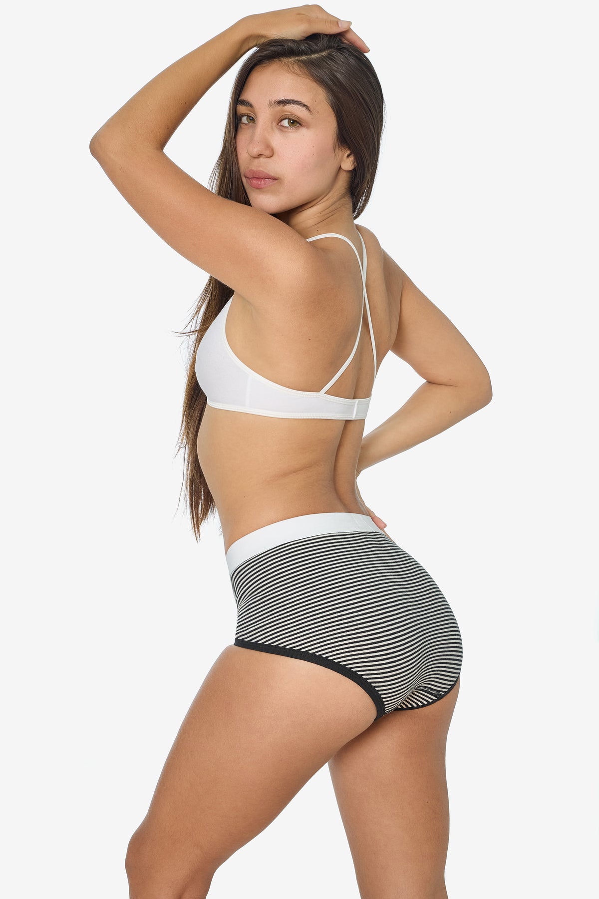 Black/Natural Candy Stripe [female]