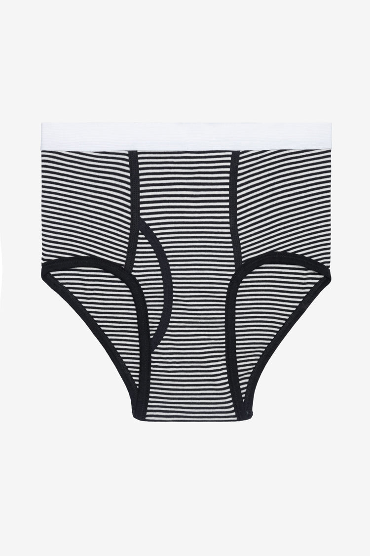 Black/Natural Candy Stripe