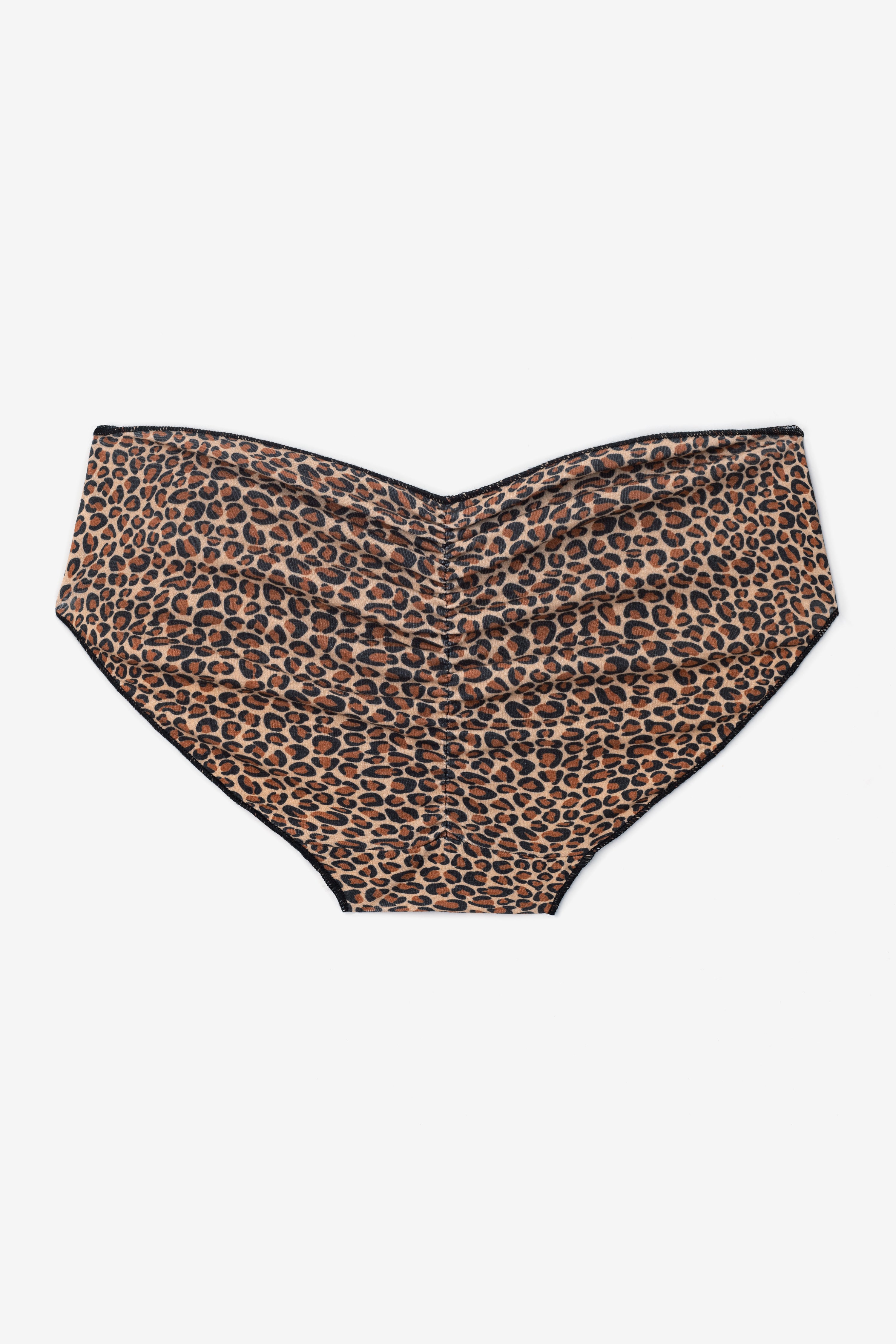 83008P - Printed Ruched Back Panty – Los Angeles Apparel