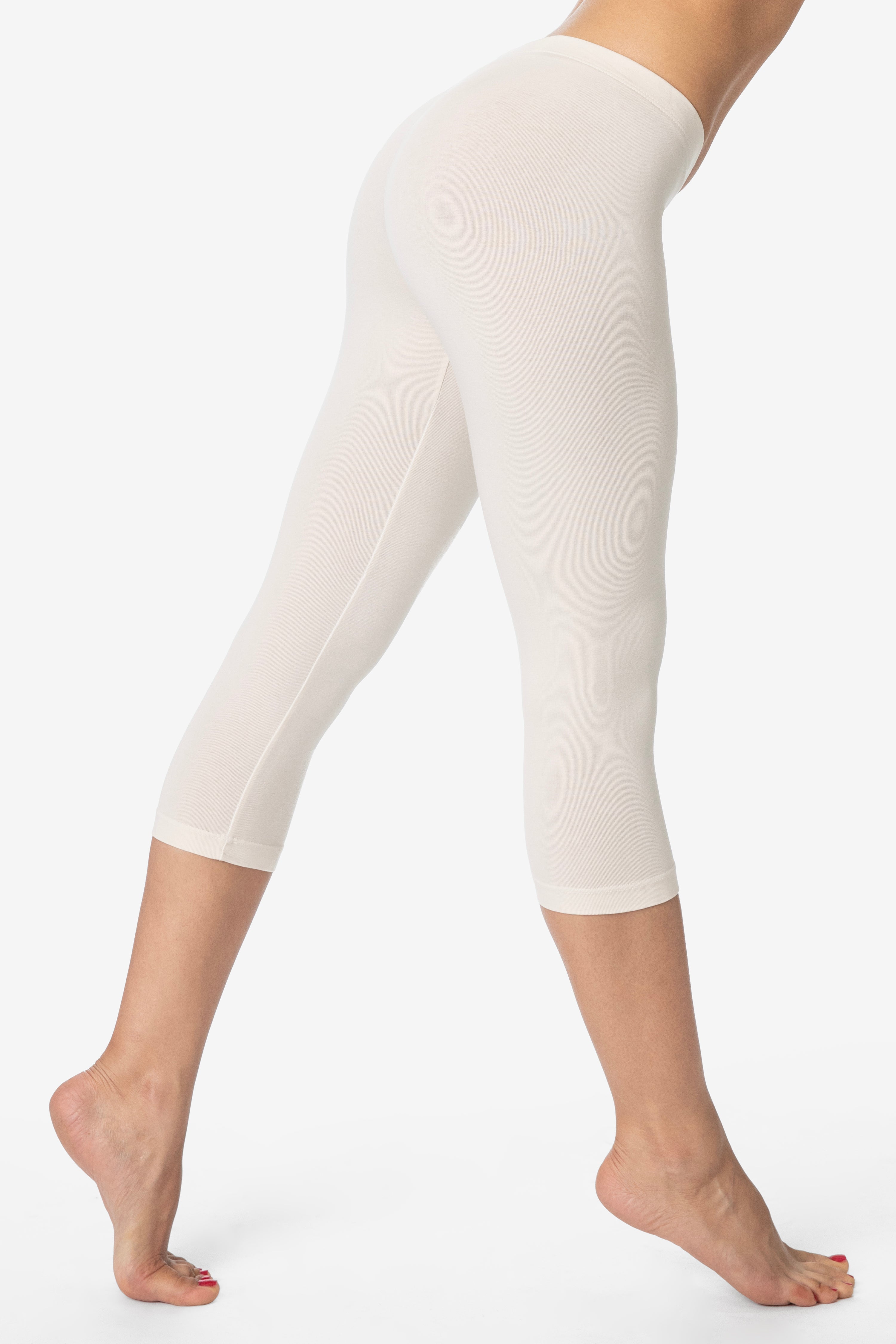 83216GD - Garment Dye Cropped Legging – Los Angeles Apparel