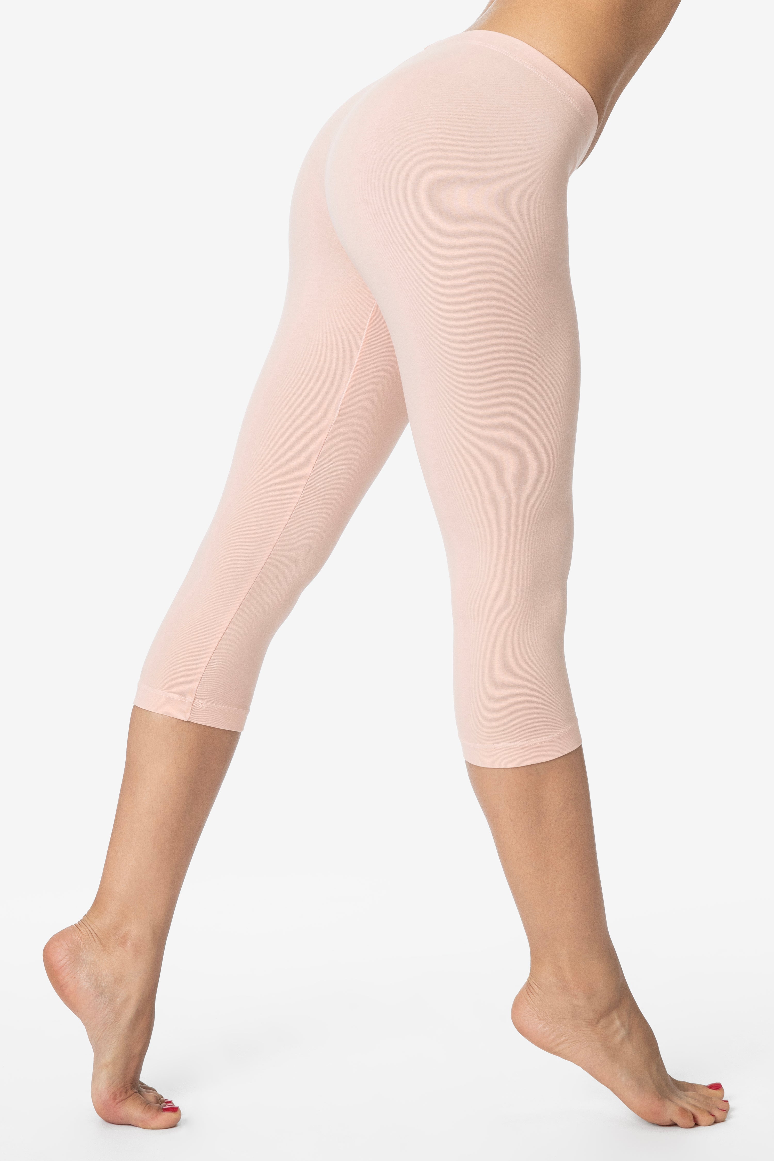 83216GD - Garment Dye Cropped Legging – Los Angeles Apparel