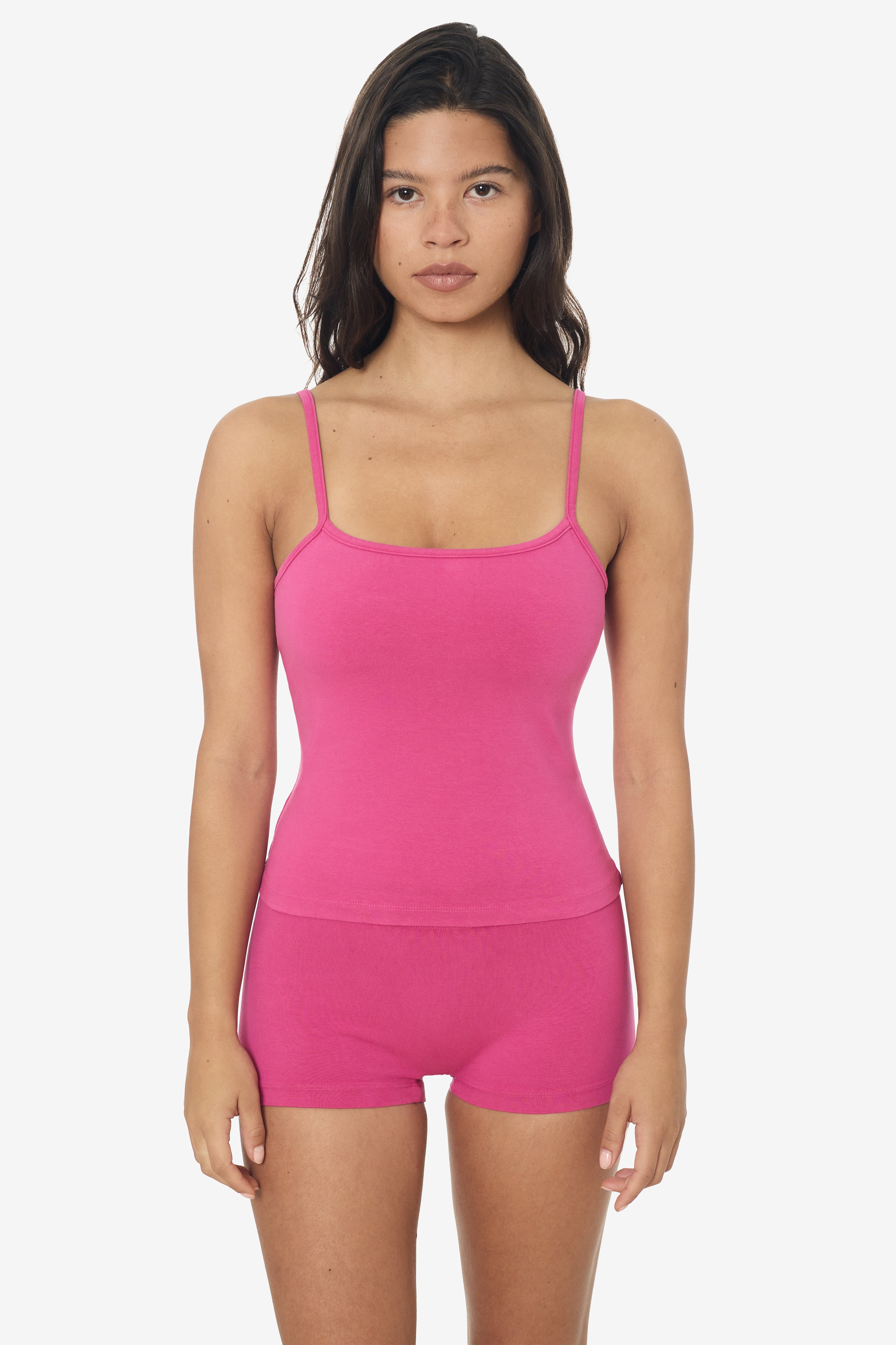 8320GD - Garment Dye Spaghetti Tank Camisole – Los Angeles Apparel