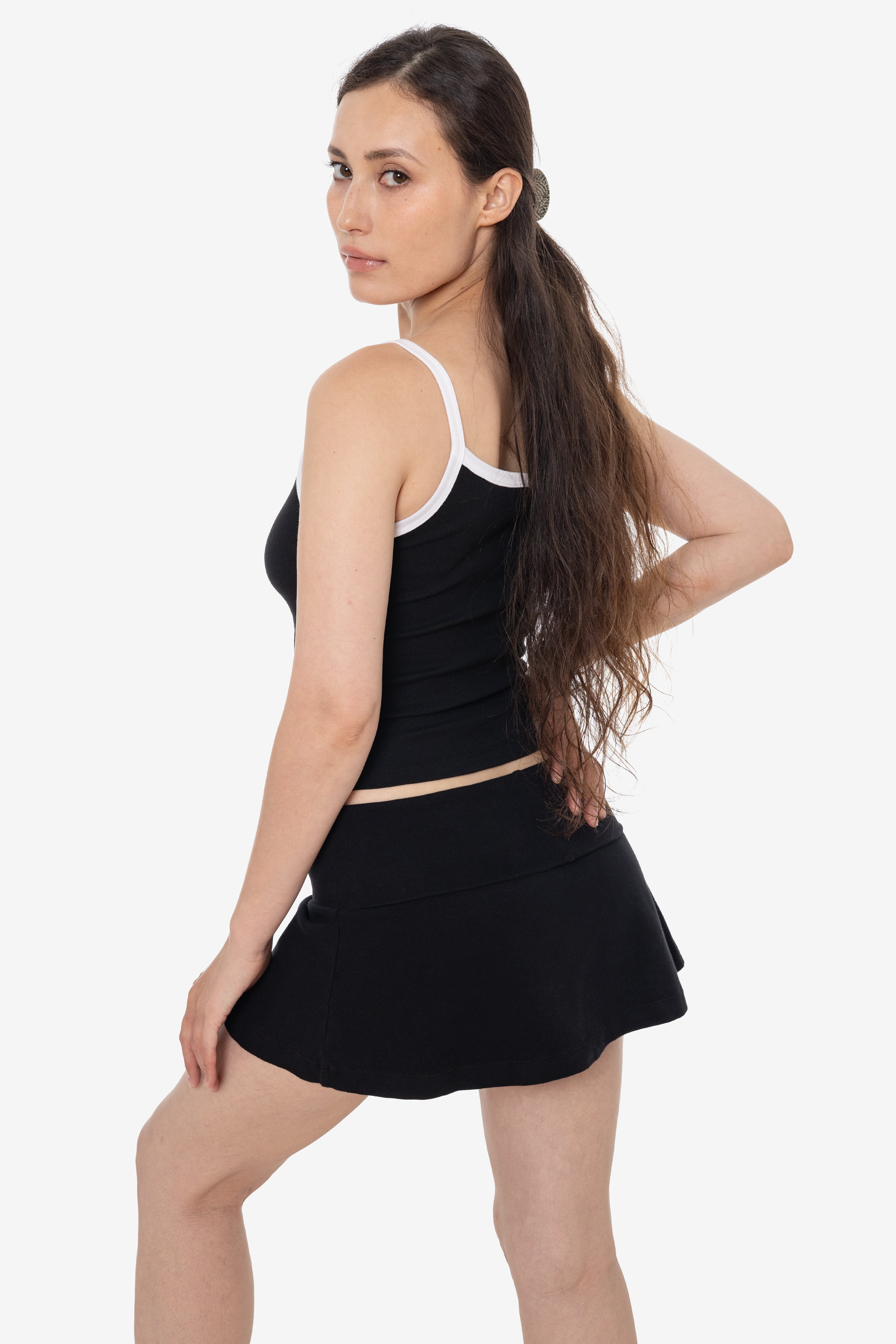 も*み様 G tech cord skirt 8335GD - Garment Dye Cotton Spandex Yoga Skirt – Los Angeles Apparel